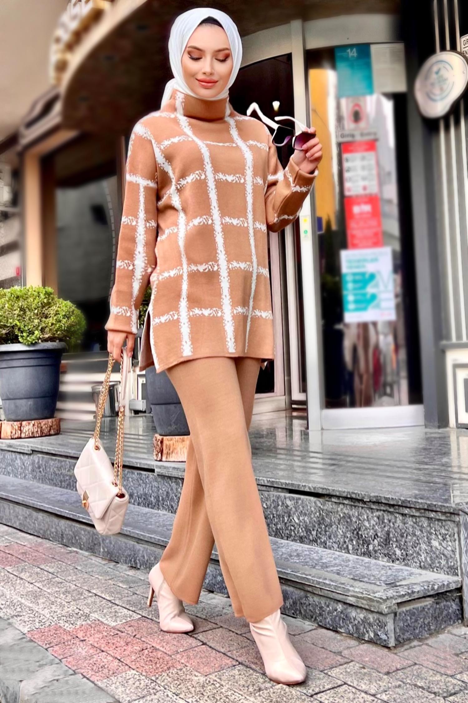 21831-TABA Triko Tunik Pantolon - 1