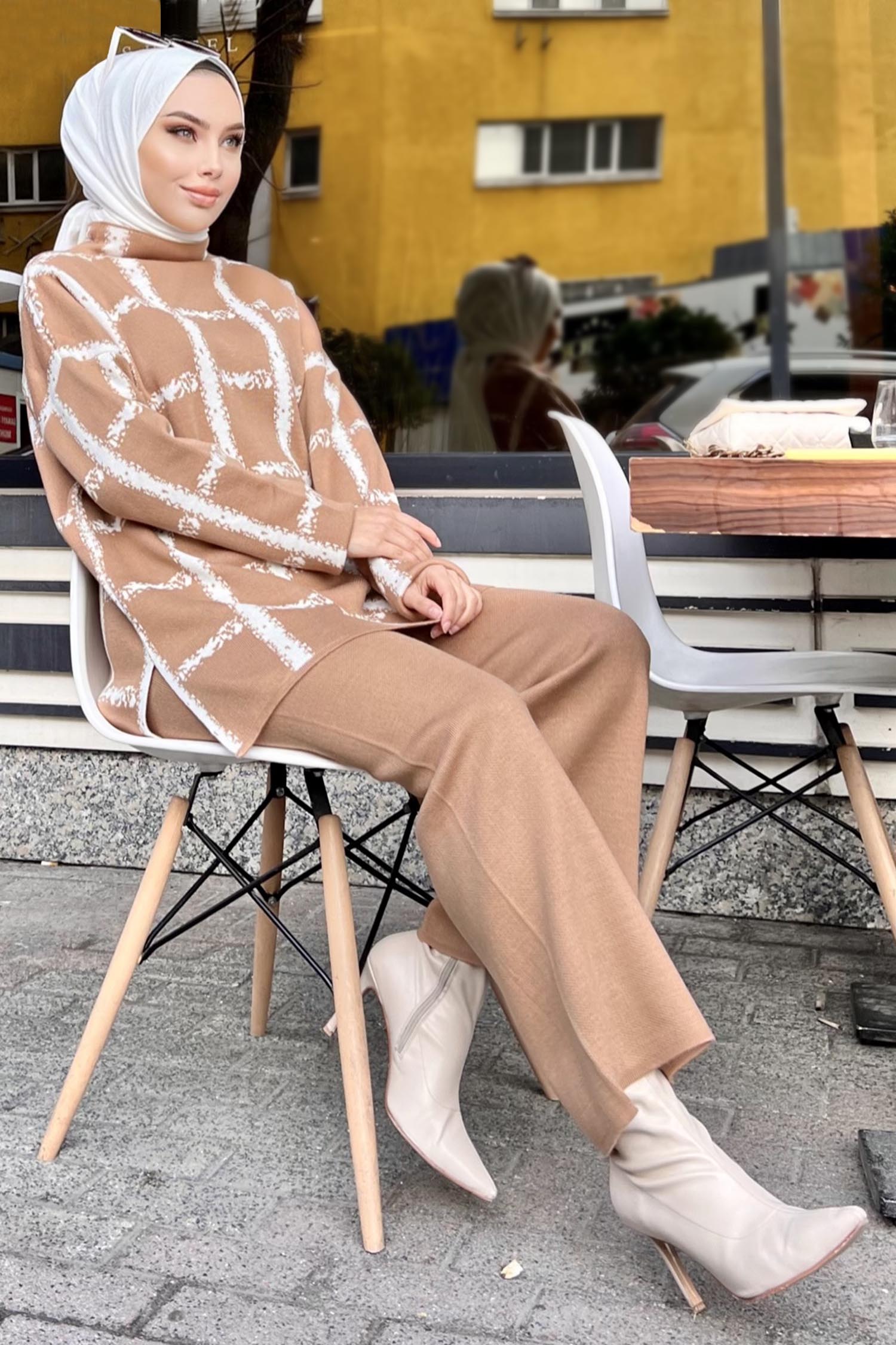 21831-TABA Triko Tunik Pantolon - 2