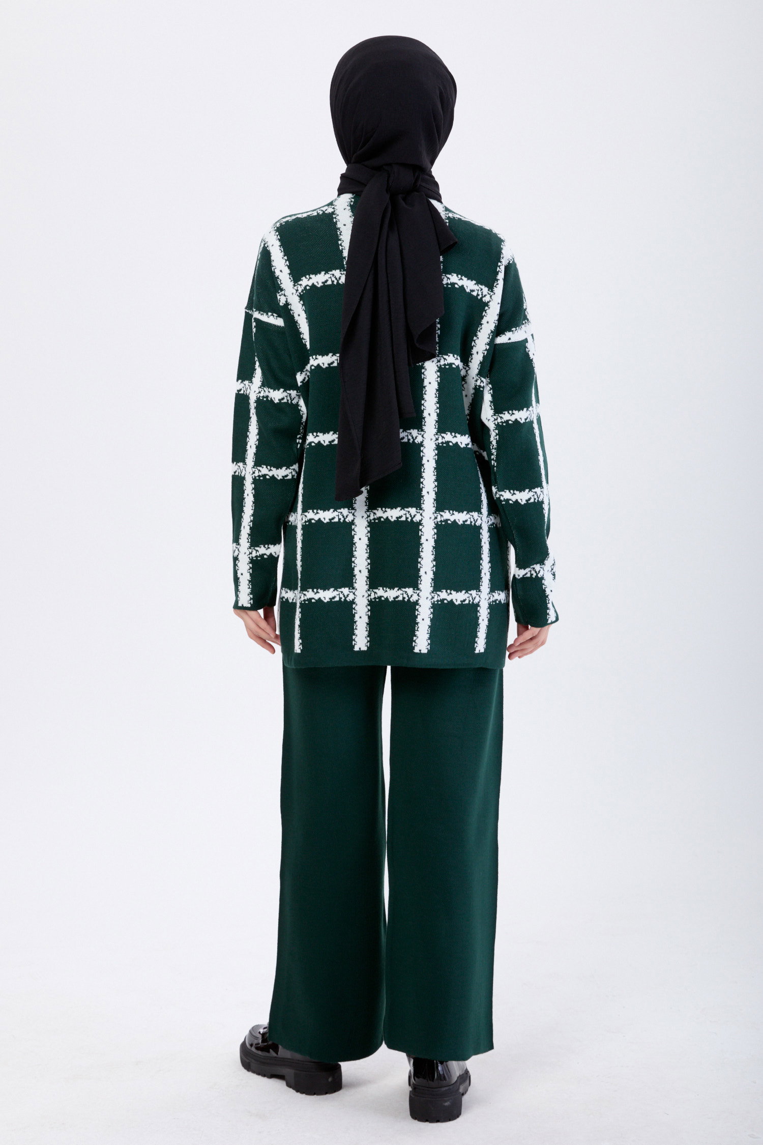 21831-ZUMRUT Triko Tunik Pantolon - 6