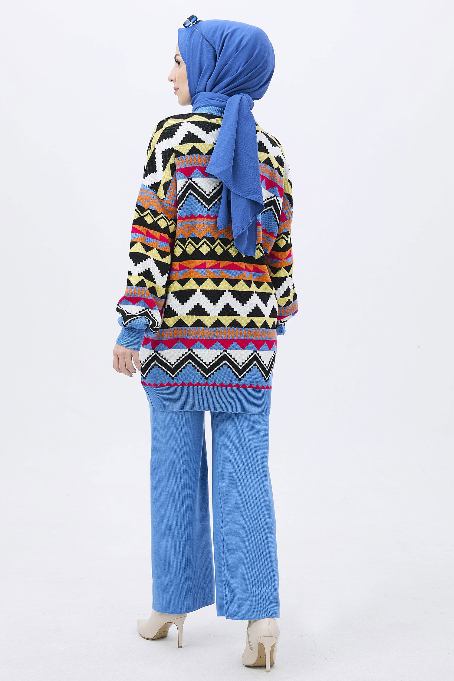 Triko Tunik Pantolon Indigo - 21834 - 5