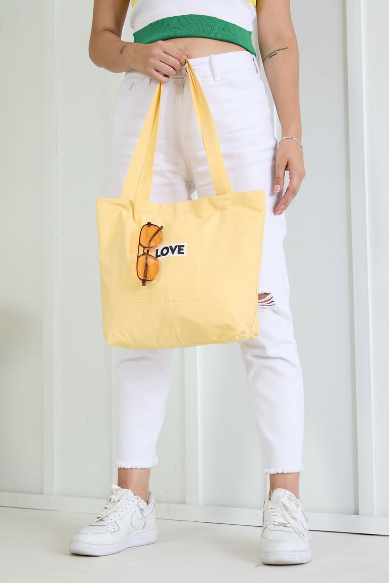 Kadın Sari Çanta - 22588 - TOFİSA