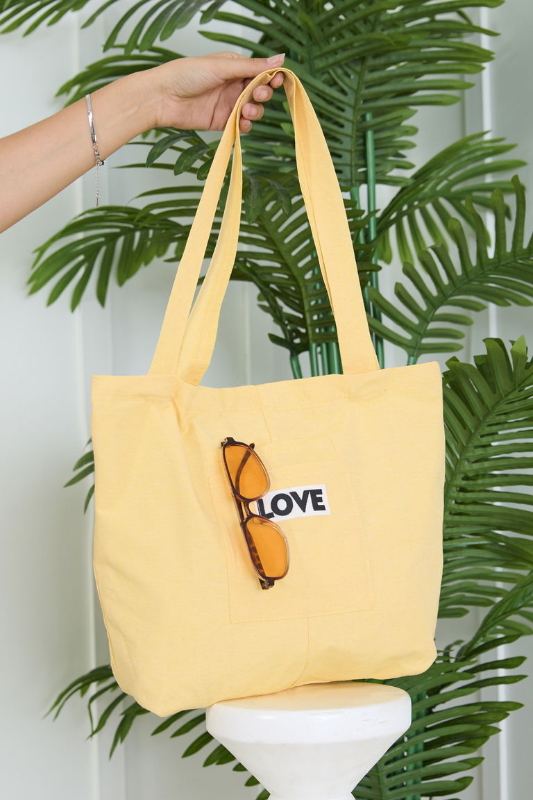 Kadın Sari Çanta - 22588 - TOFİSA