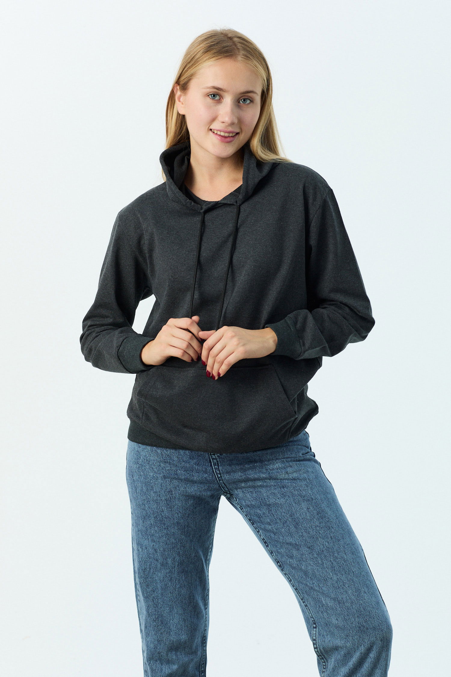 23003-ANTRASIT Kapsonlu Sweat - 1