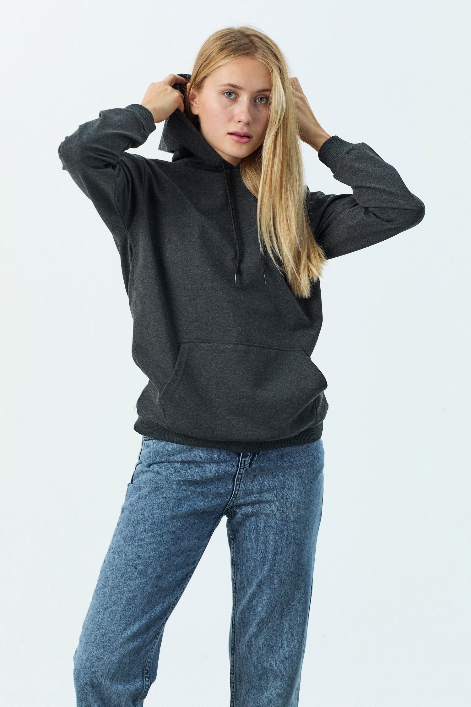 23003-ANTRASIT Kapsonlu Sweat - 3