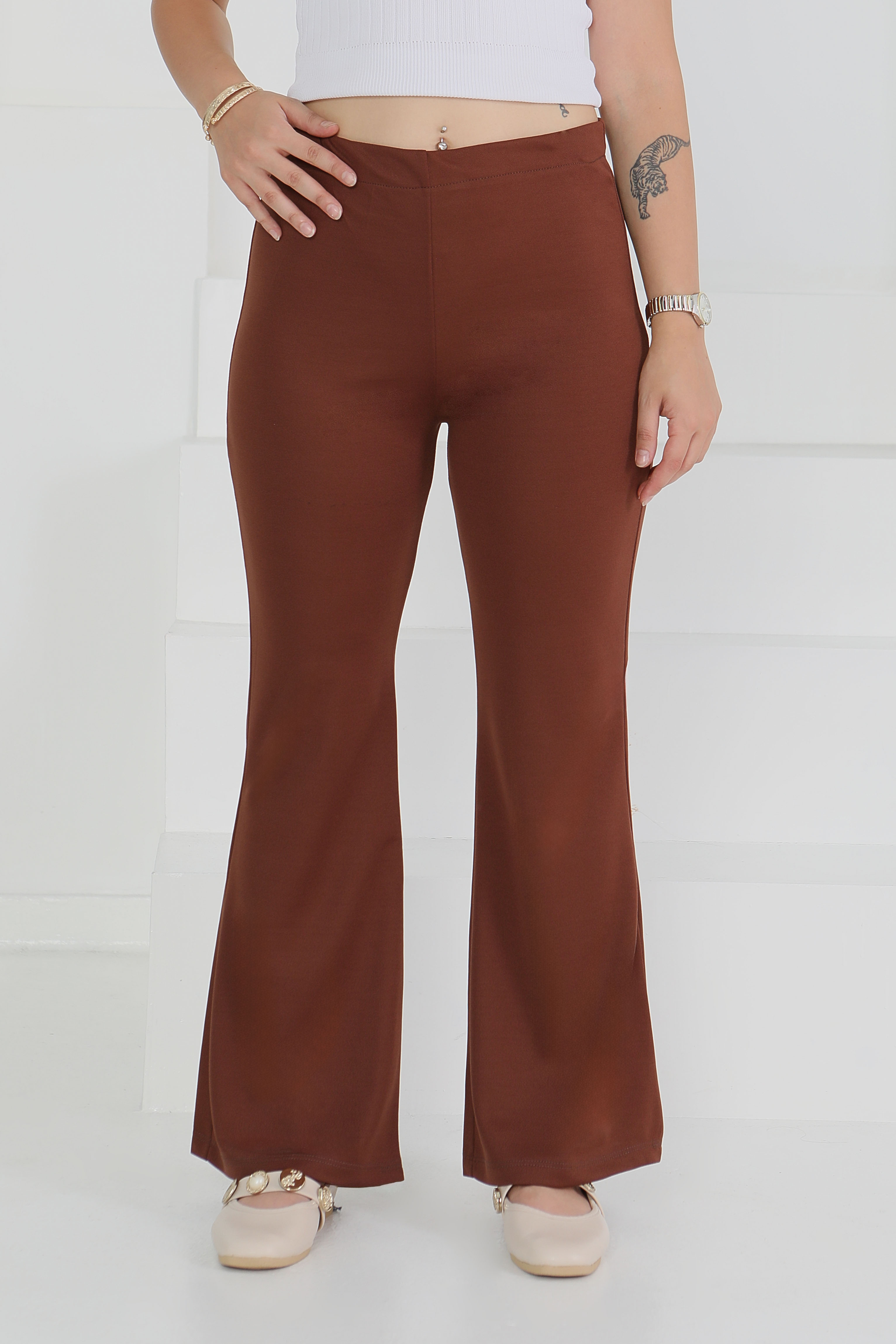 Pantolon Kahve - 23023 - 4