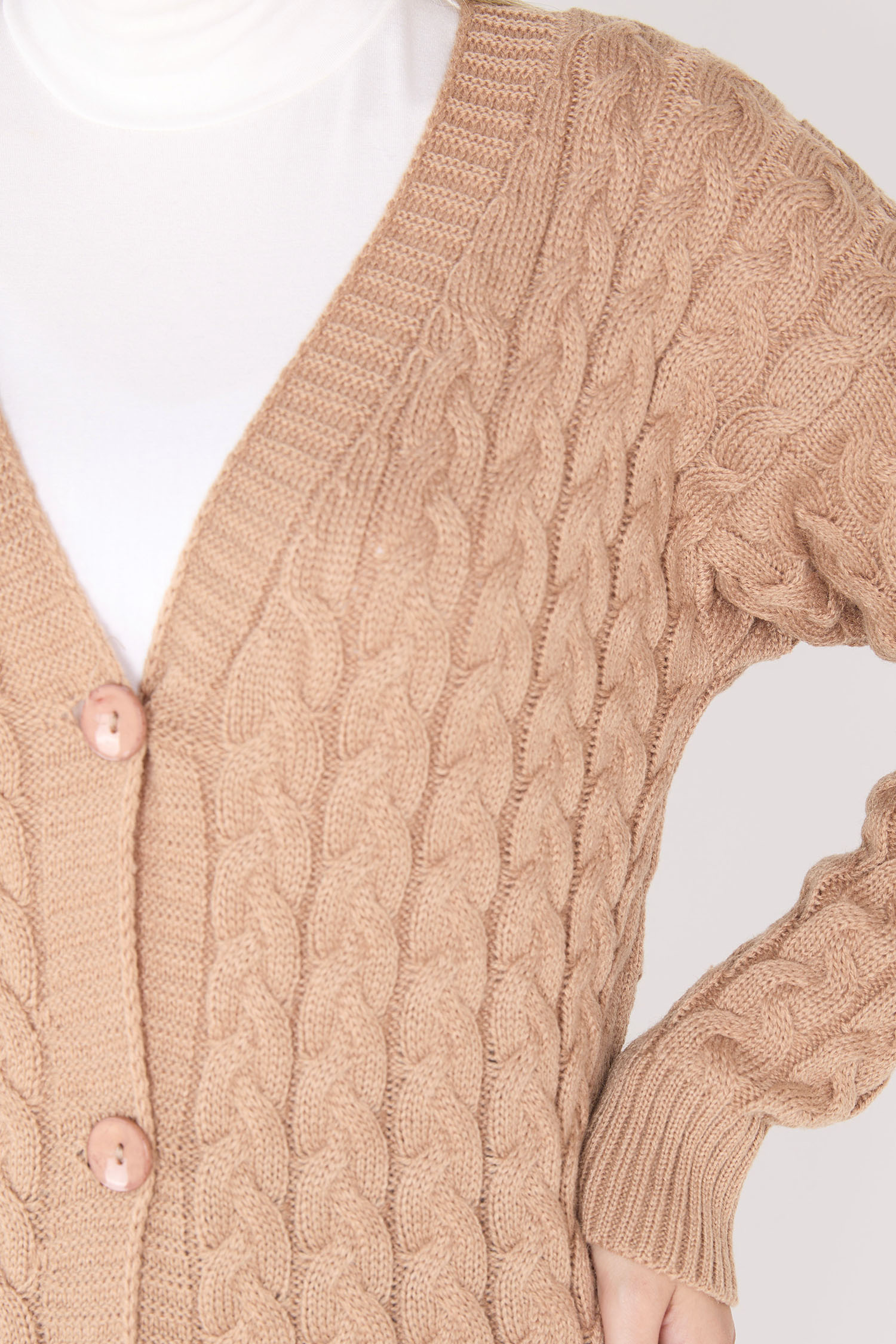 23091-VIZON Triko Hırka - 3