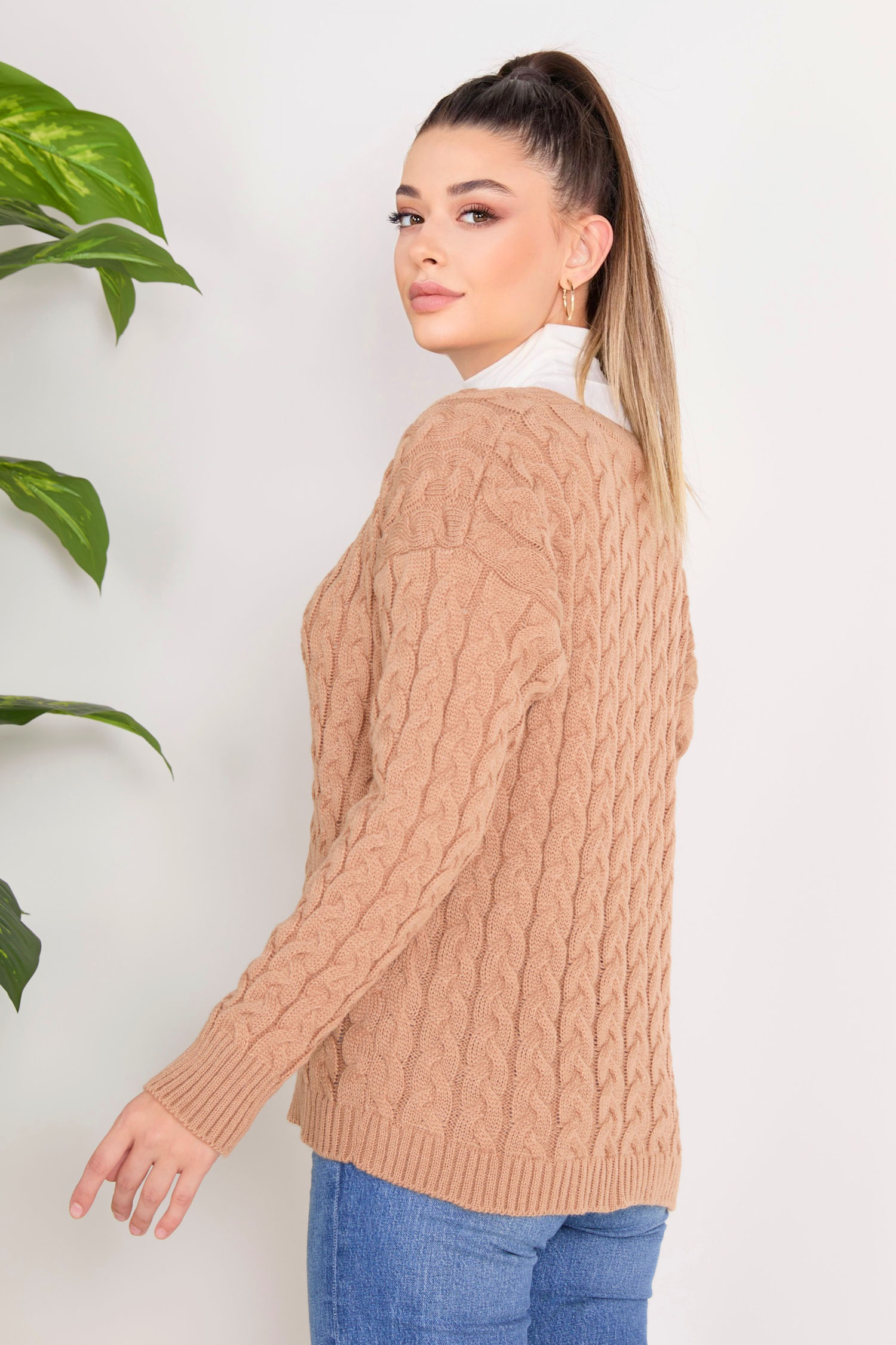 23091-VIZON Triko Hırka - 5