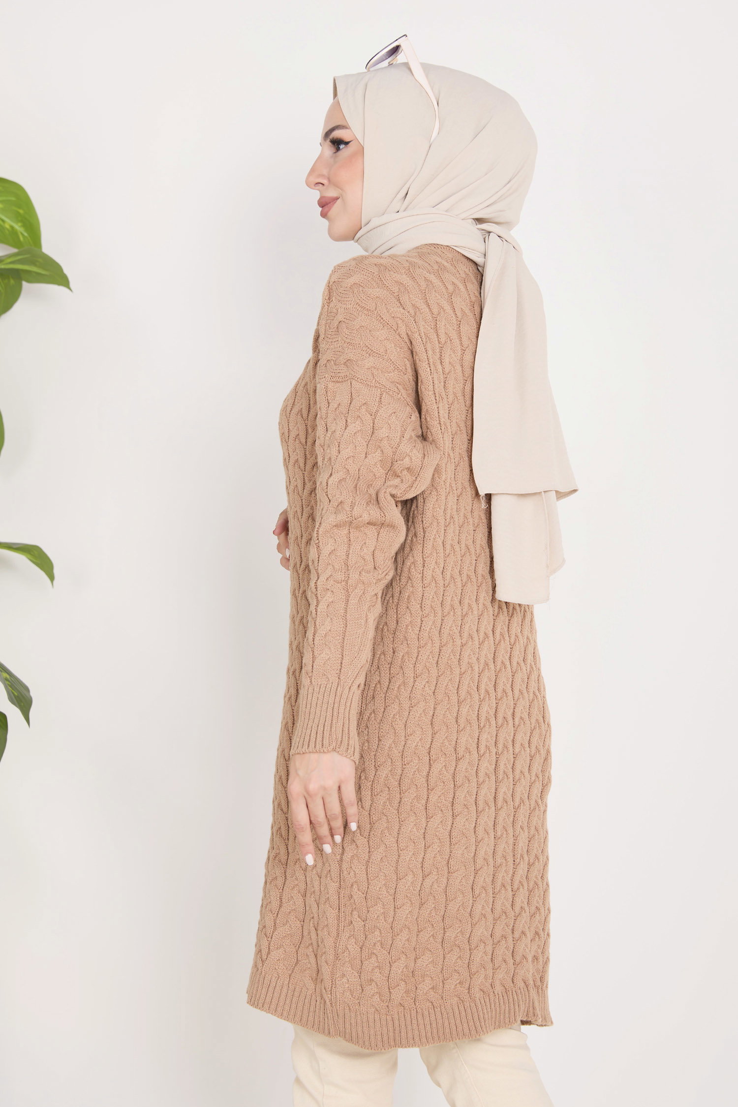 23093-VIZON Triko Hırka - 7