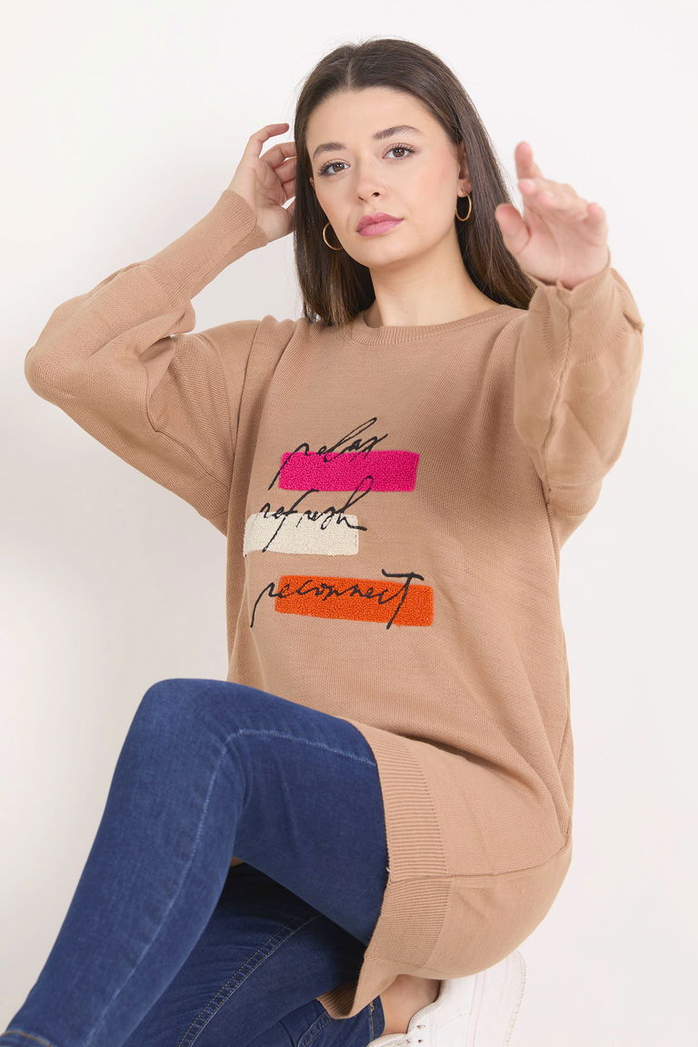 23096-VIZON Triko Kazak - TOFİSA