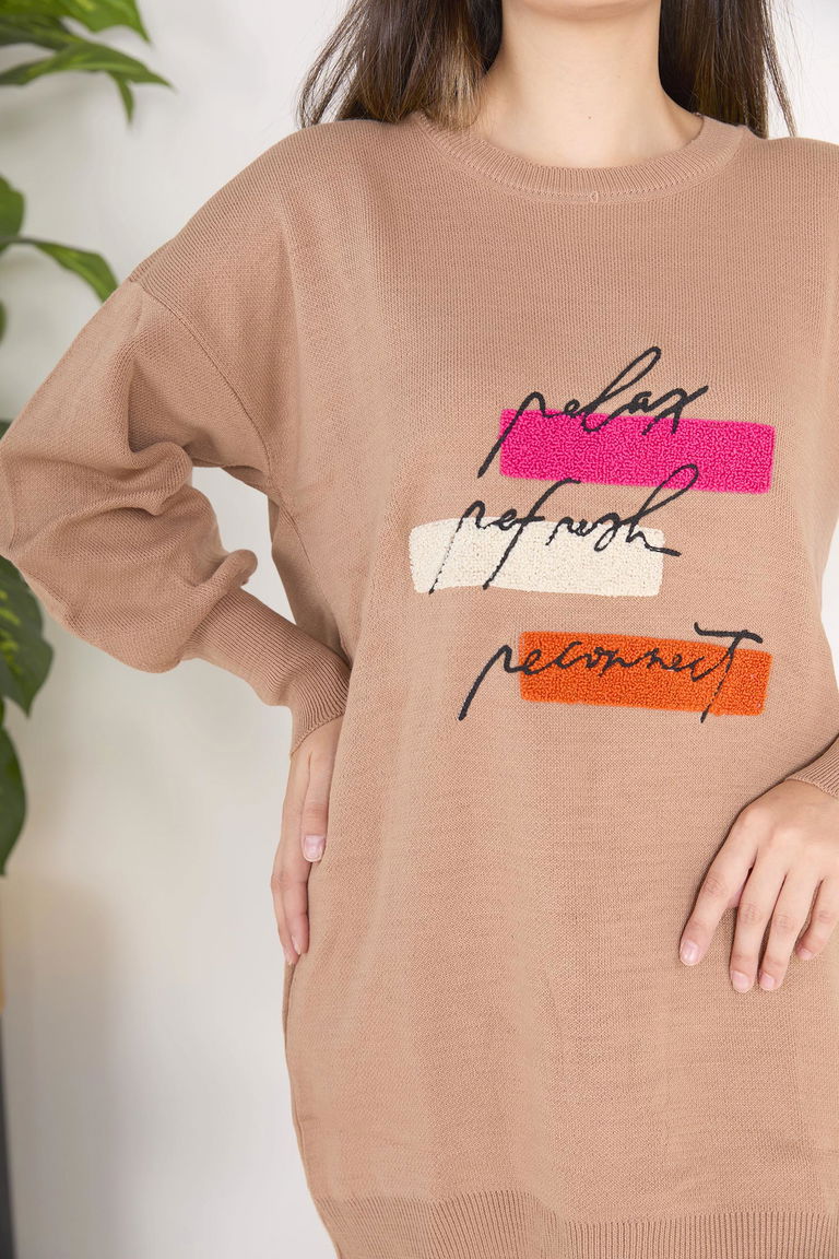 23096-VIZON Triko Kazak - TOFİSA