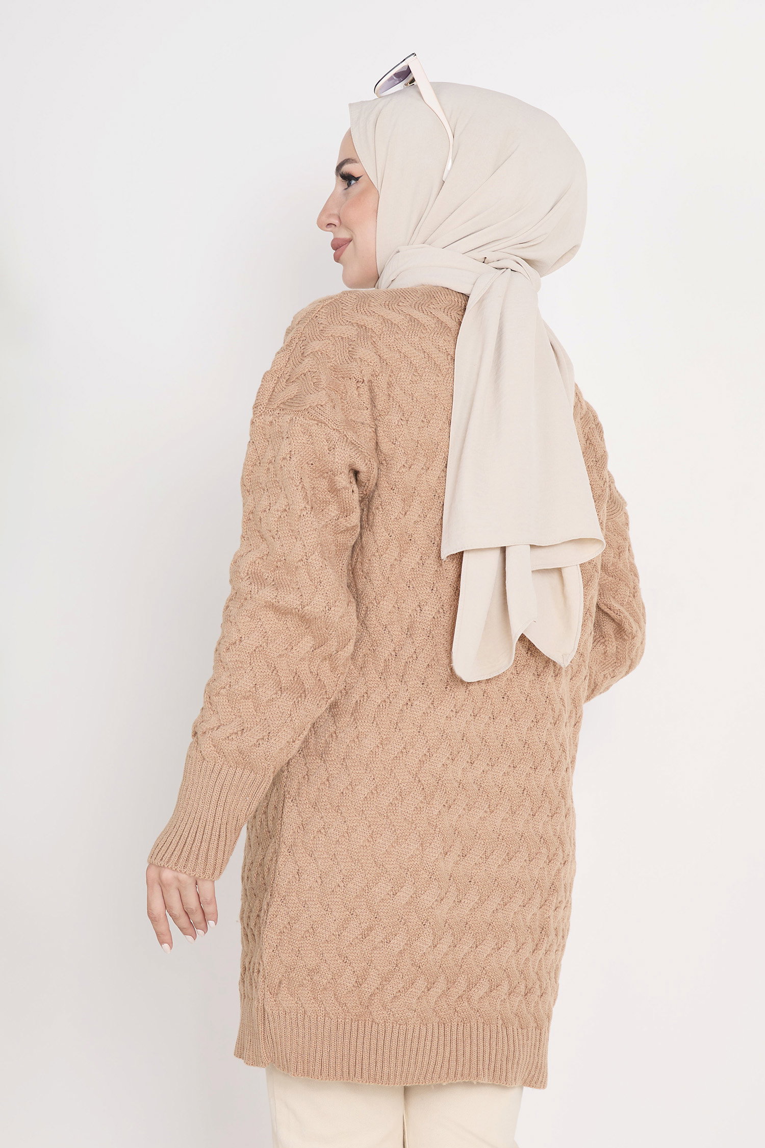 23099-VIZON Triko Hırka - 6