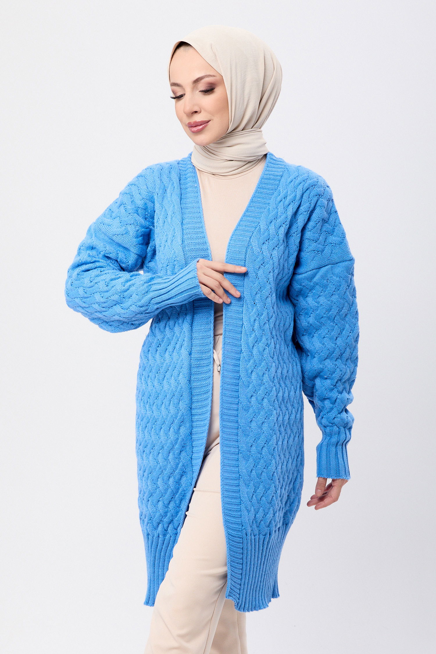 23104-SAKS Triko Hırka - 2