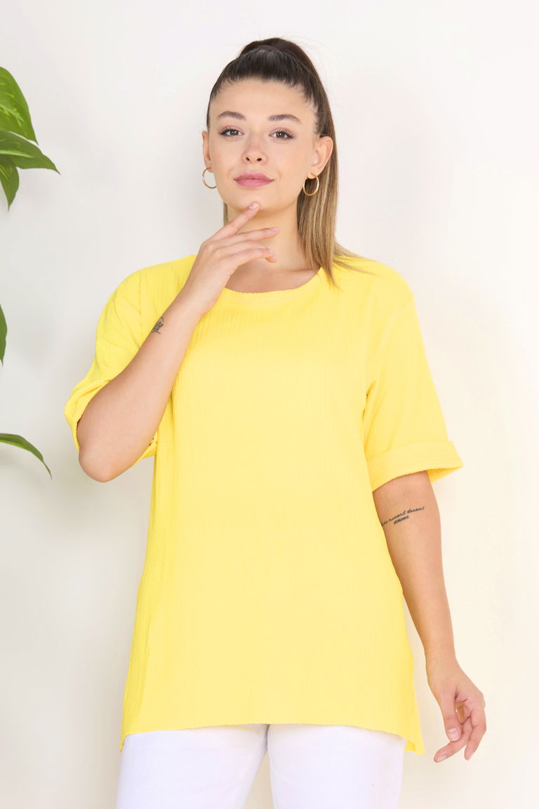 Bluz Sari - 23138 - TOFİSA