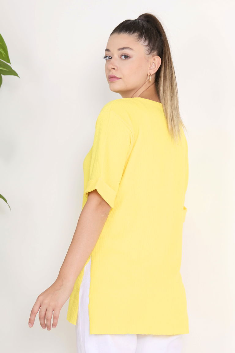 Bluz Sari - 23138 - TOFİSA