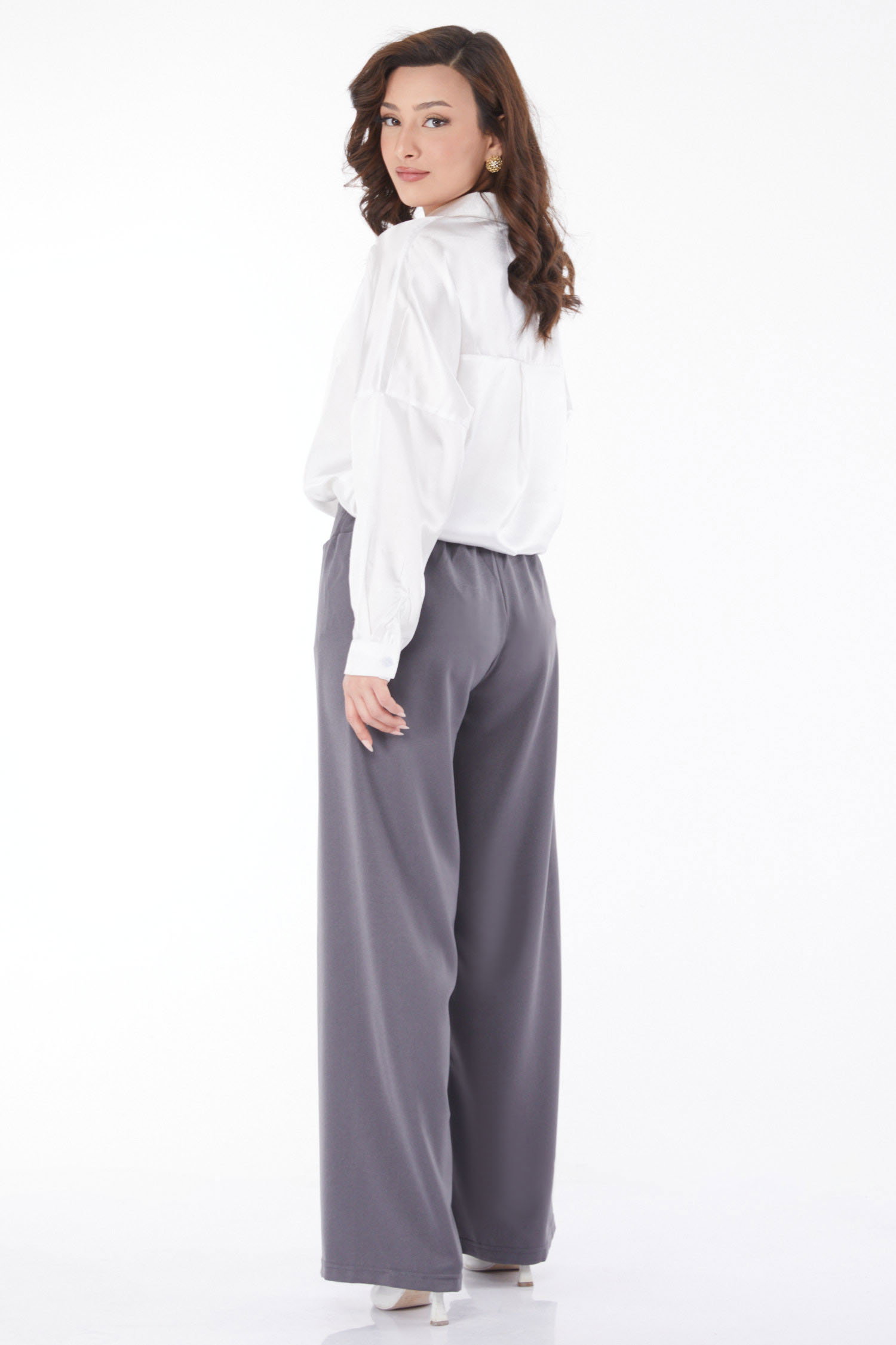 23145-GRI Pantolon - 4