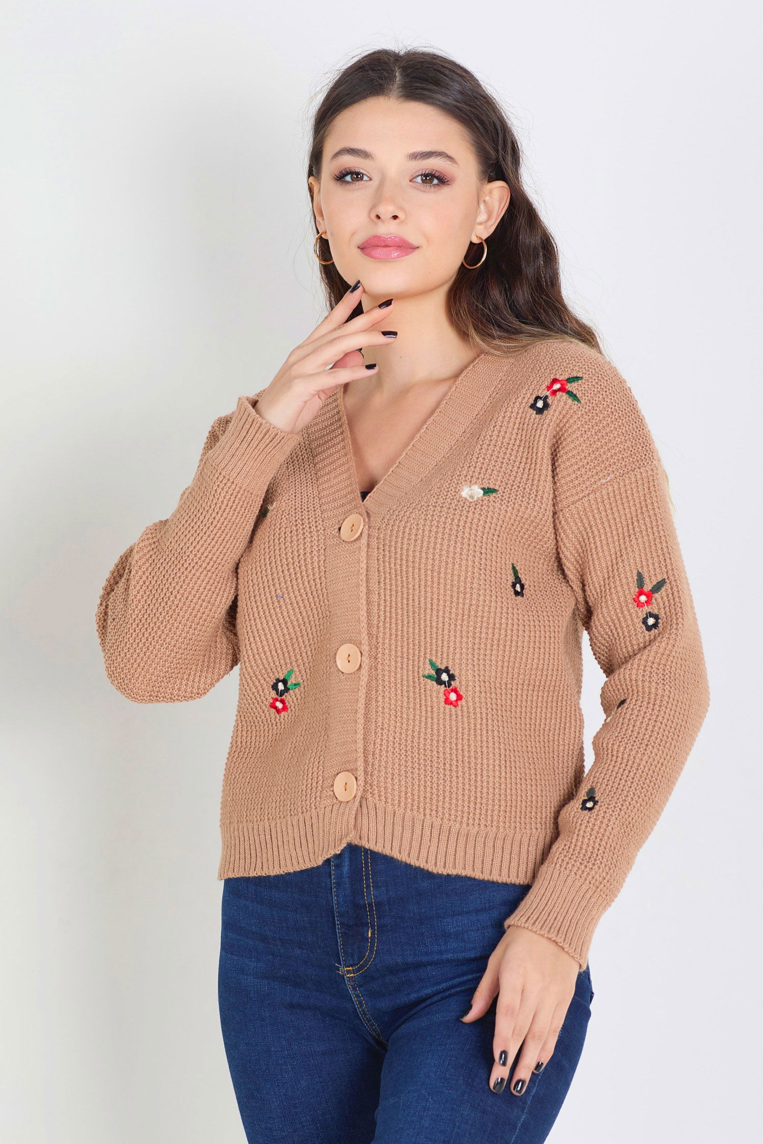 23407-VIZON Triko Hırka - 5