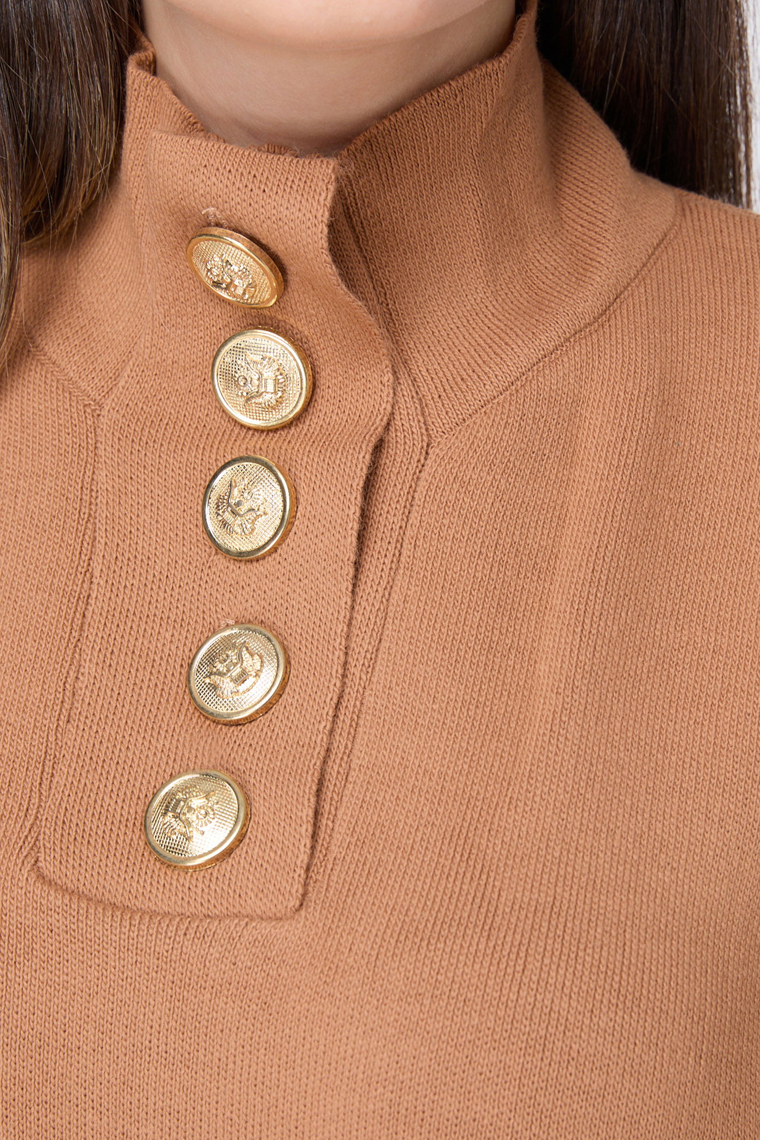 Triko Tunik Kahve - 23412 - 6