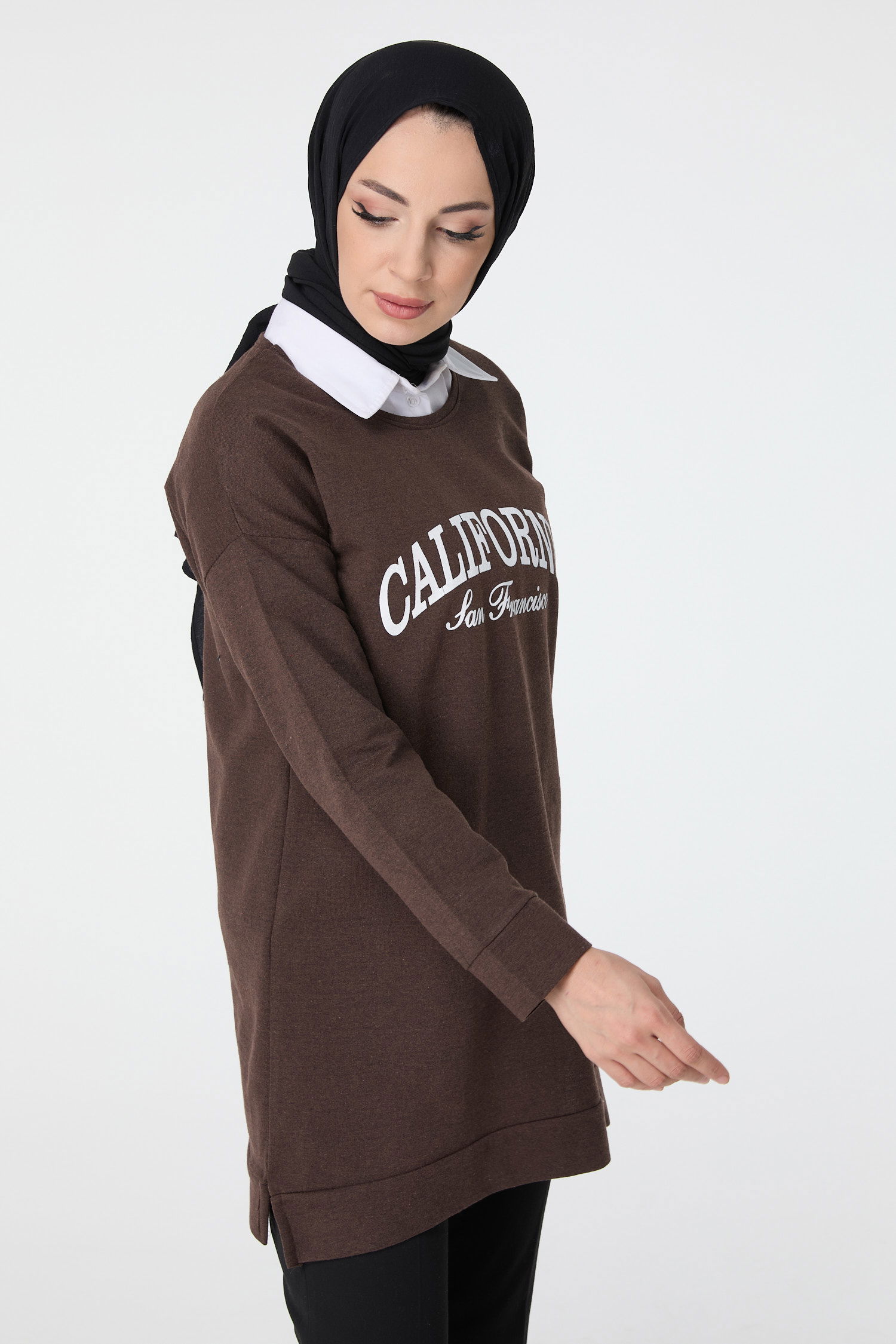 Sweat Kahve - 23467 - 3