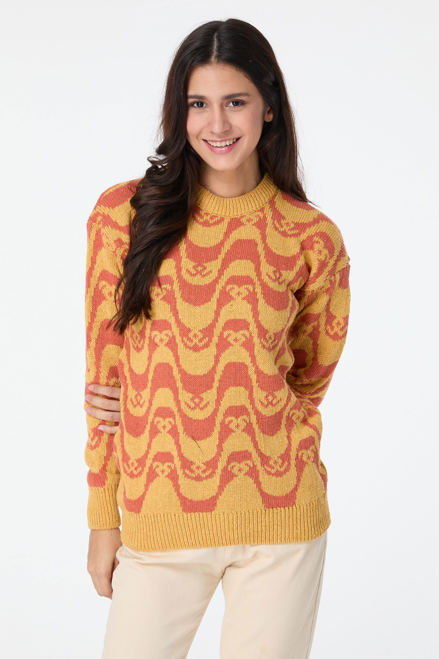 23487-SARI Triko Kazak - 1