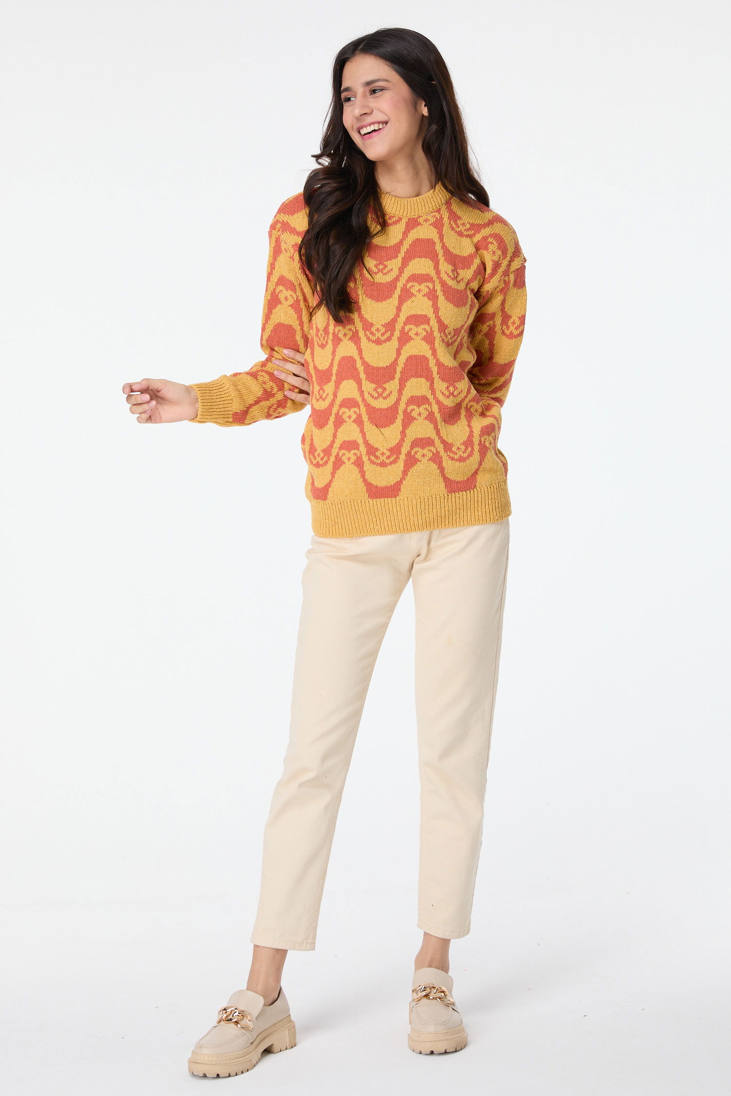 23487-SARI Triko Kazak - 2