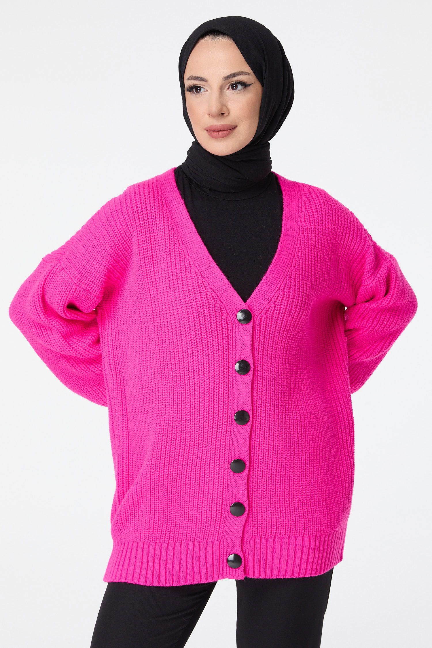 23519-FUSYA Triko Hırka - 2
