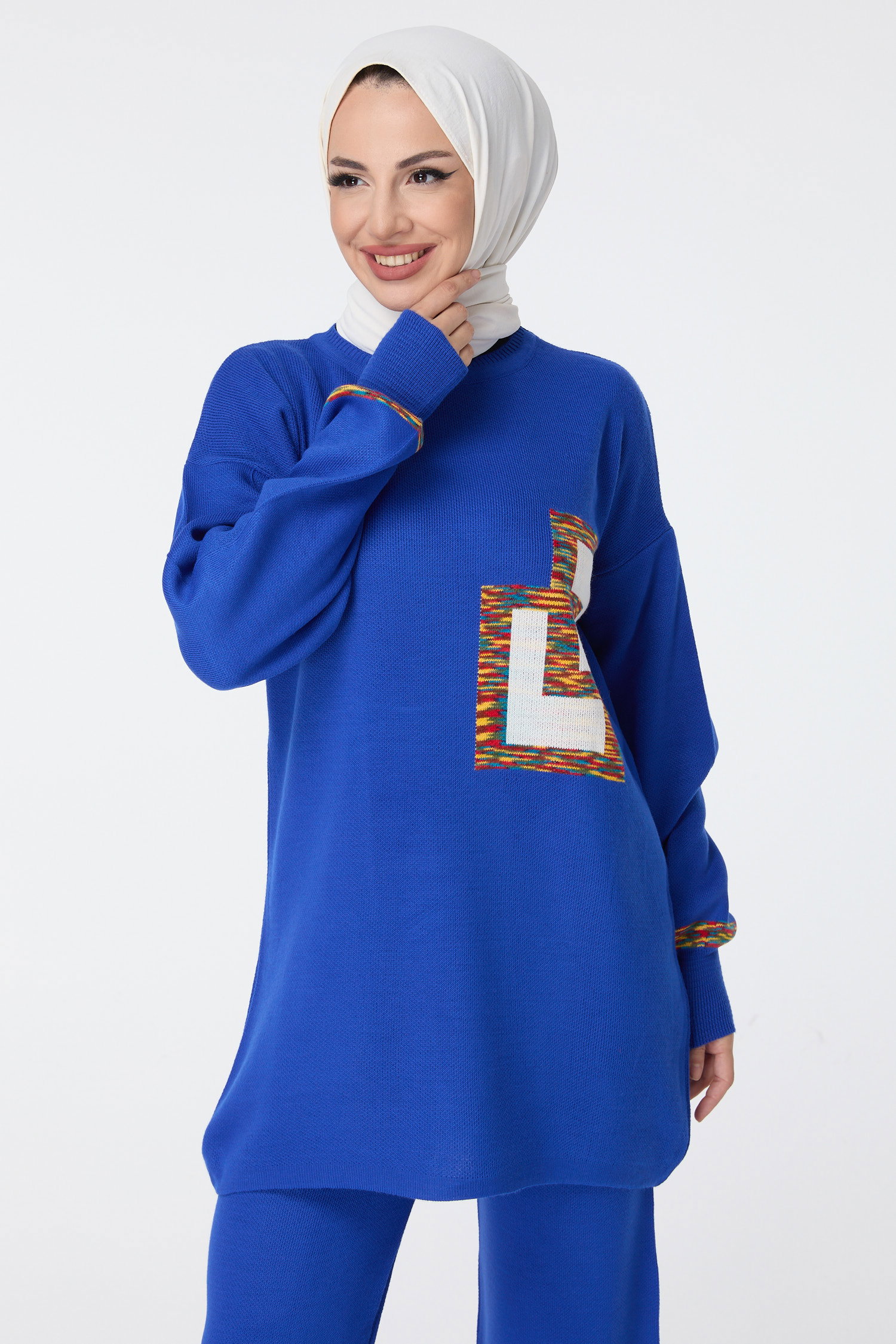 23524-SAKS Triko Tunik Pantolon - 3