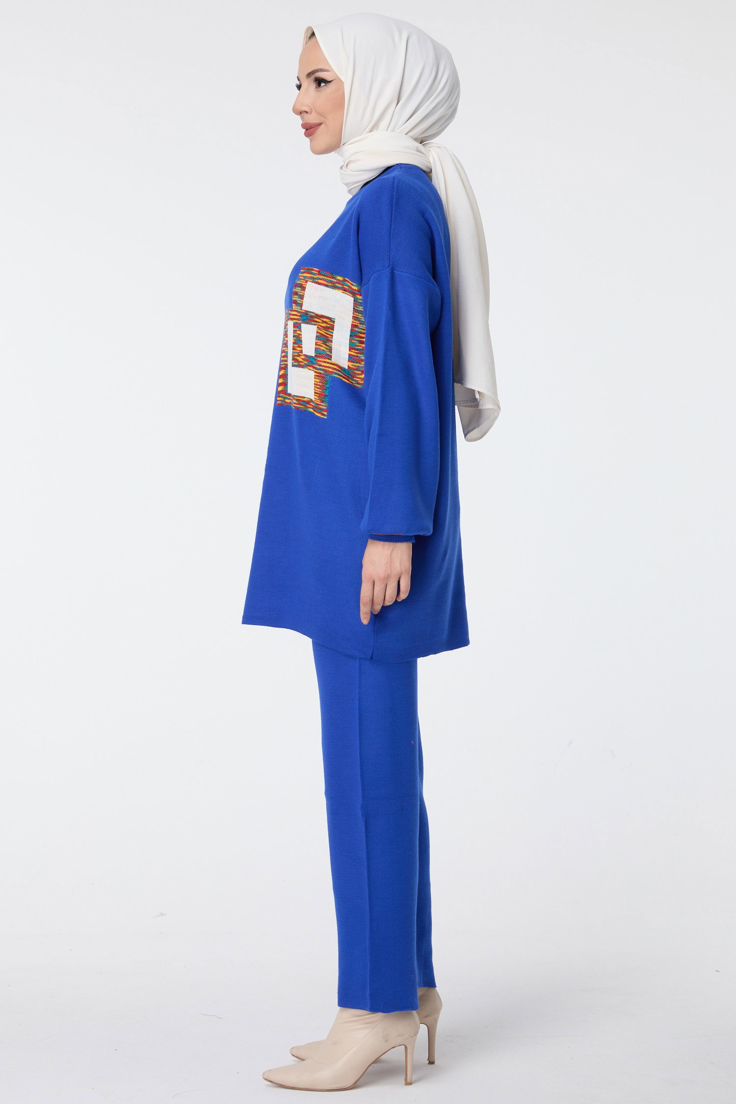 23524-SAKS Triko Tunik Pantolon - 4