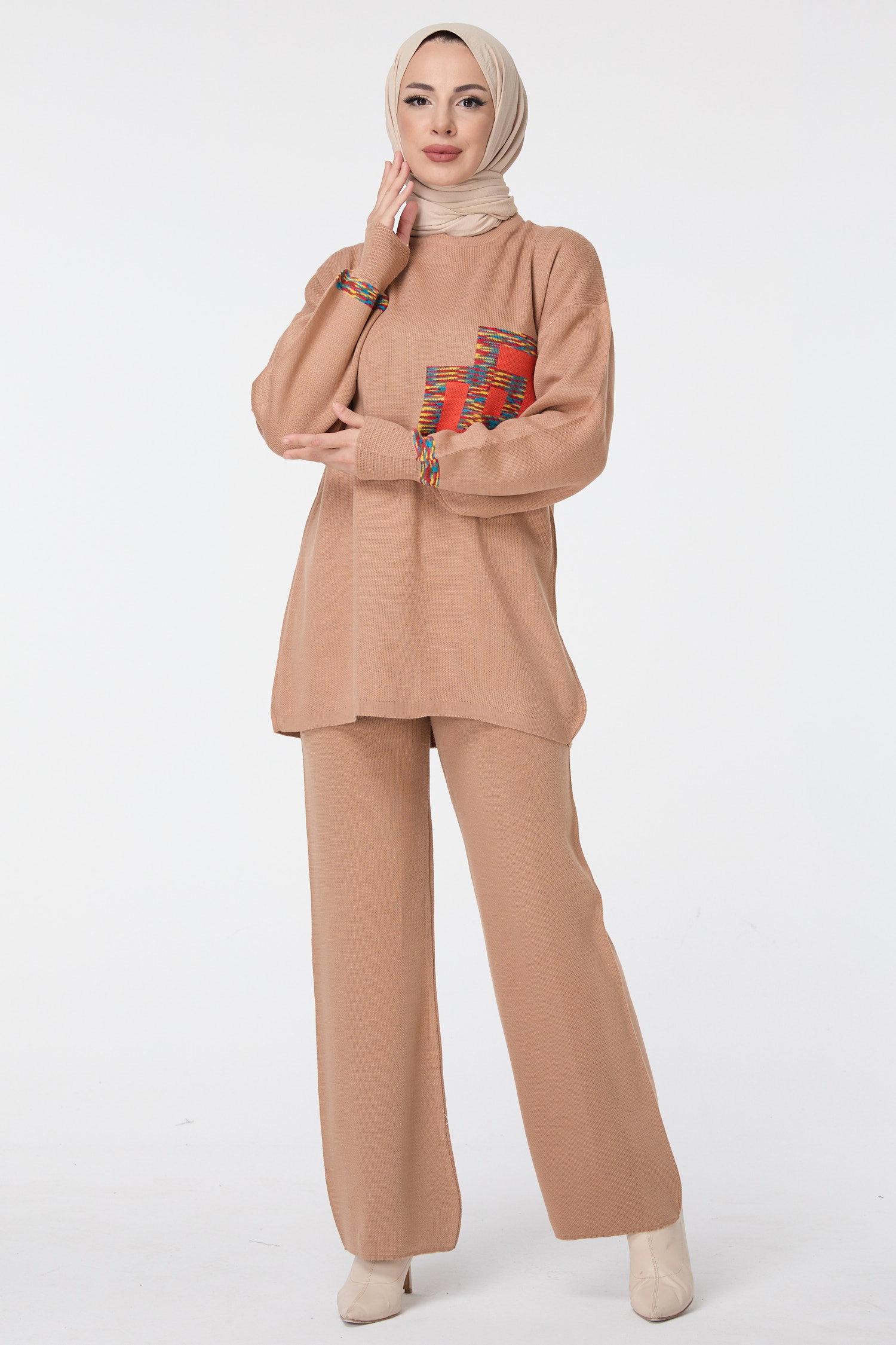 23524-VIZON Triko Tunik Pantolon - 1