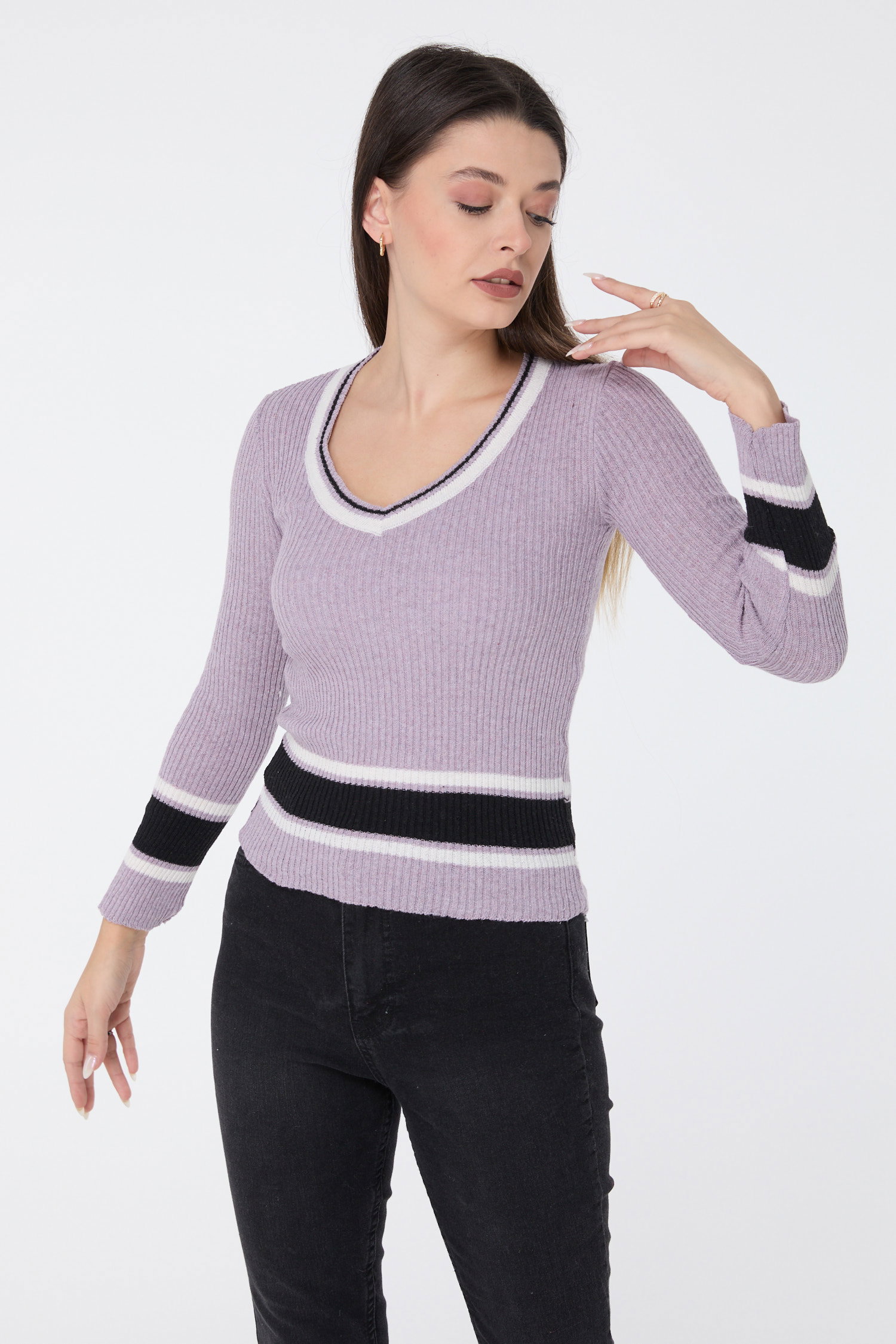 Triko Kazak Lila - 23529 - 1