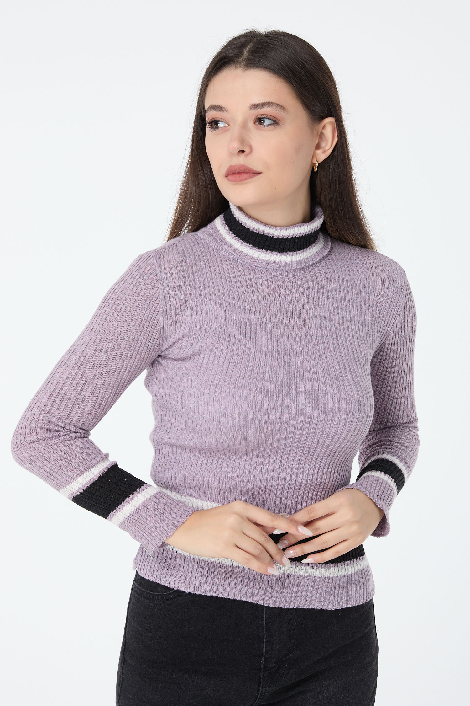 23530-LILA Triko Kazak - 2
