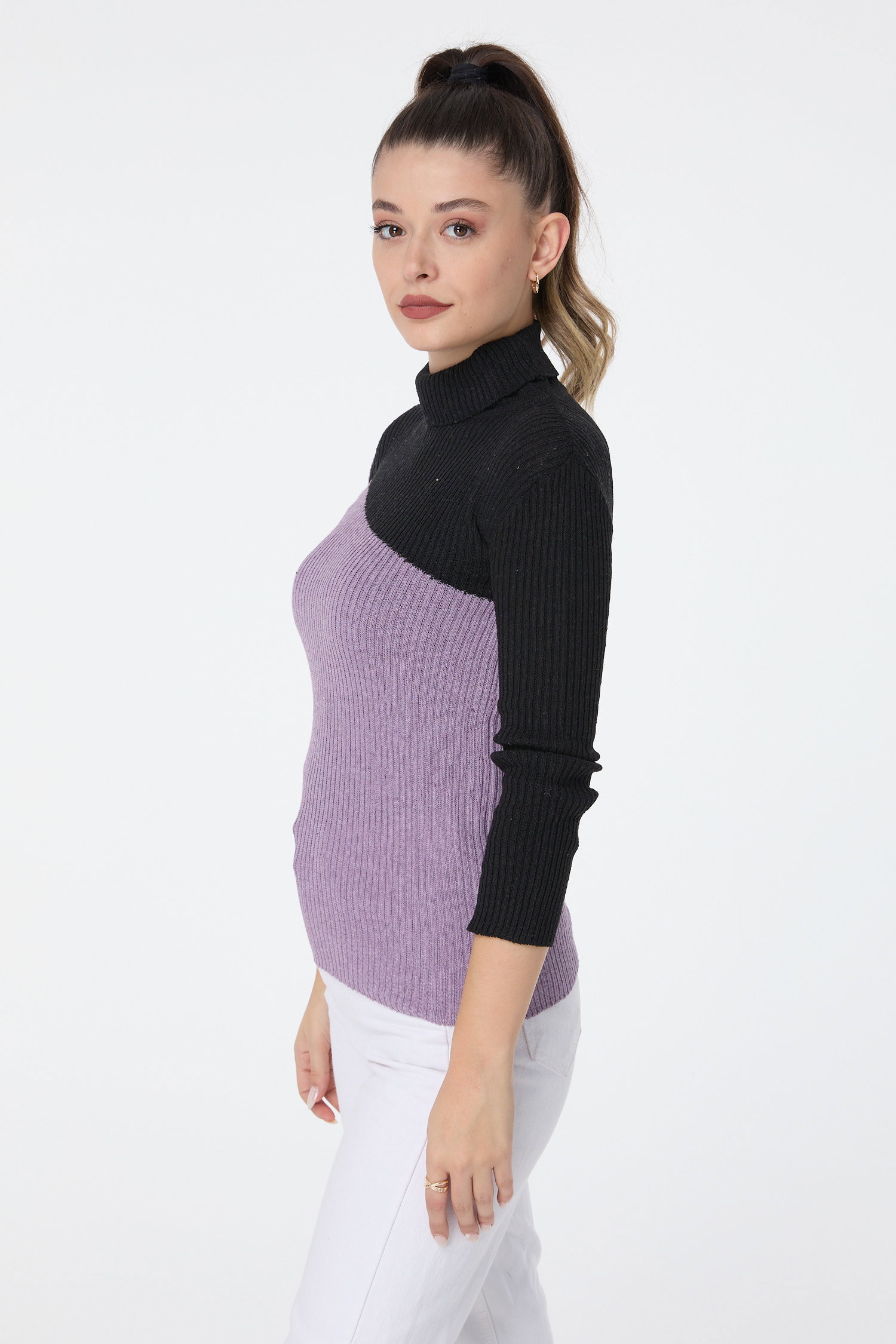 23533-LILA Triko Kazak - 3