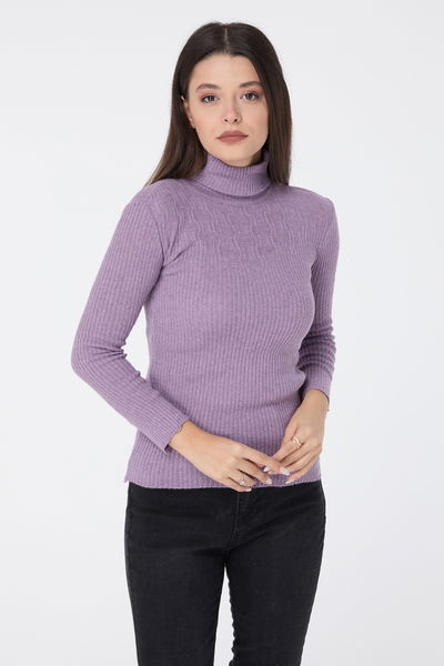 23537-LILA Triko Kazak 