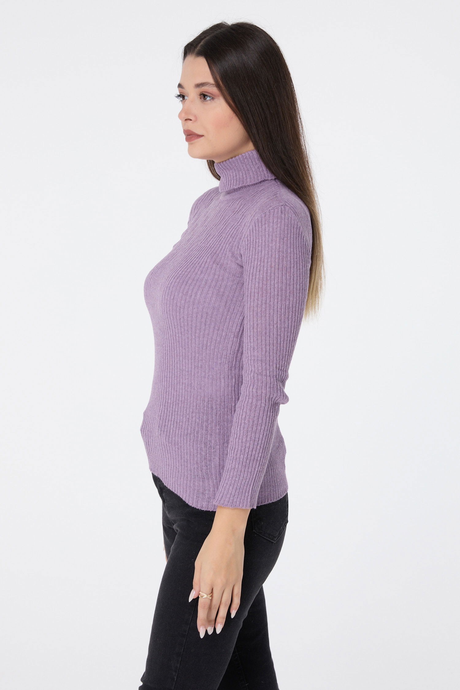 23537-LILA Triko Kazak - 3