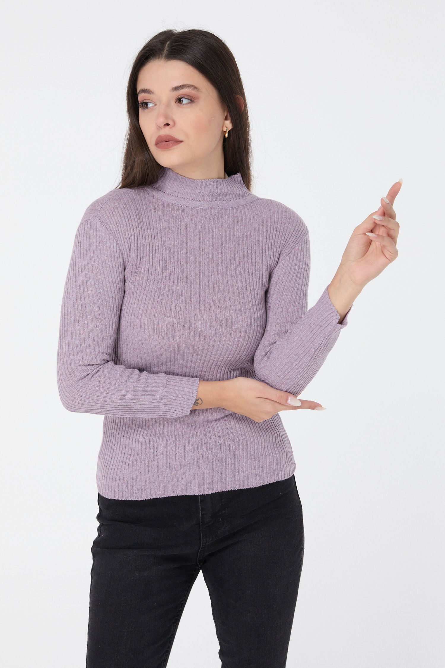 23538-LILA Triko Kazak - 2