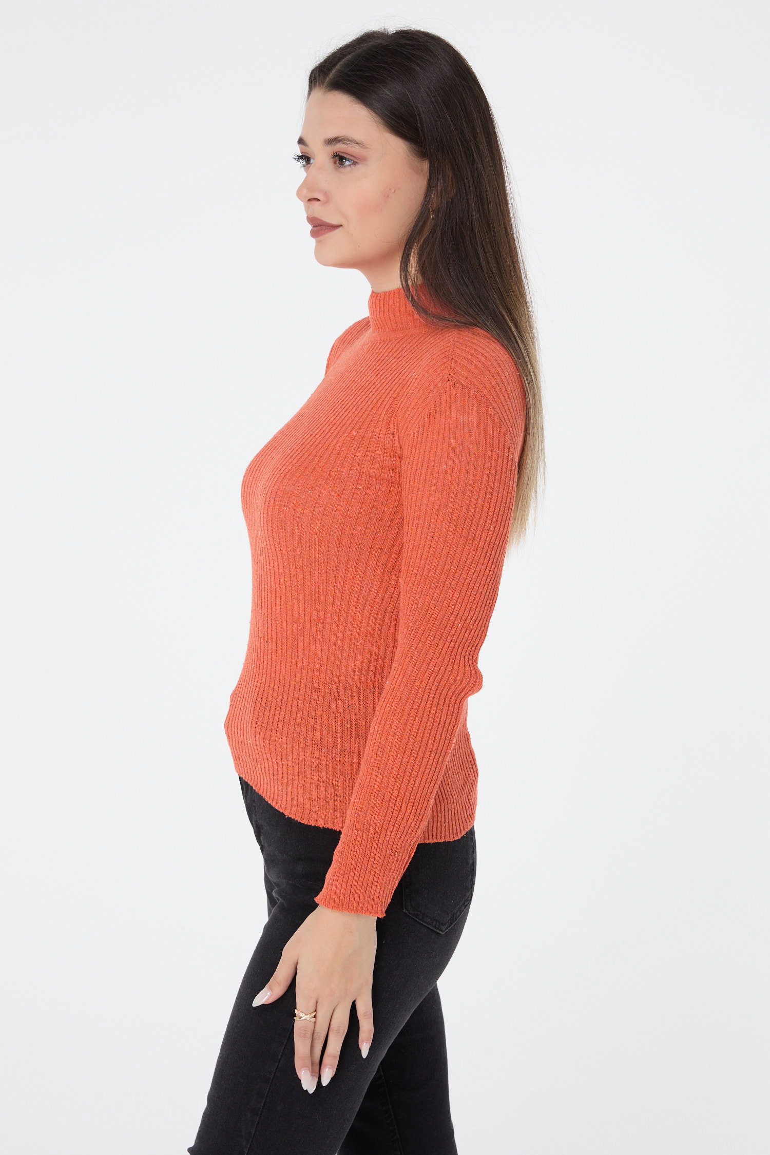 23538-ORANJ Triko Kazak - 3