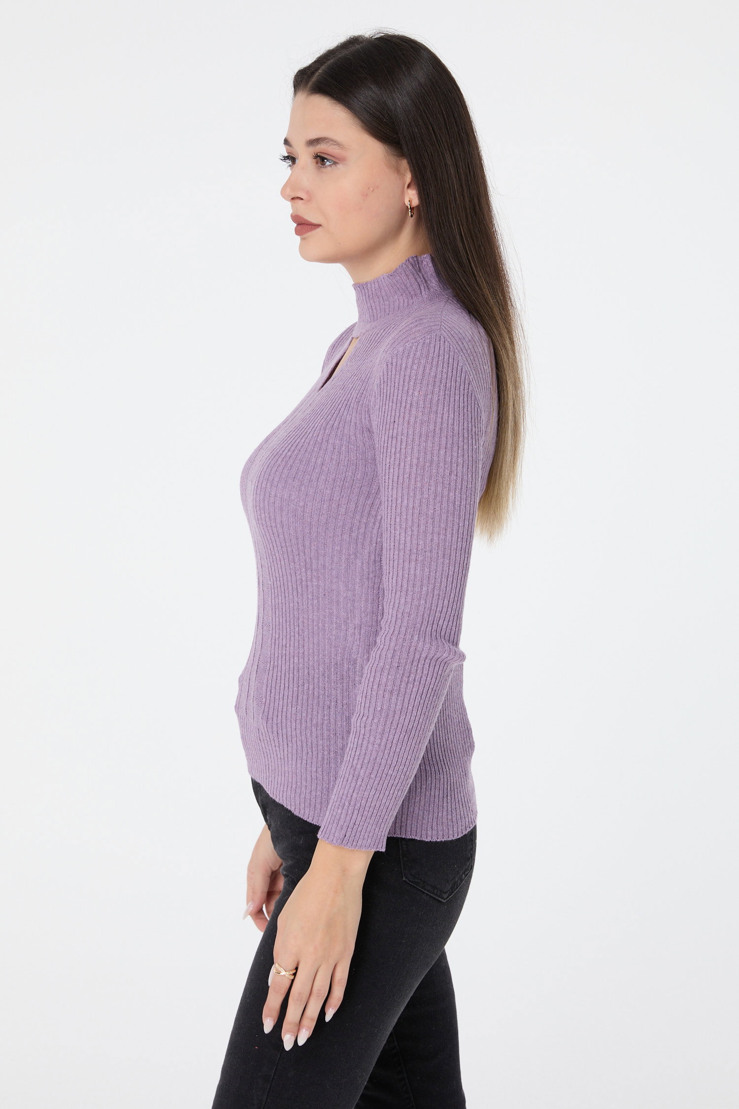23541-LILA Triko Kazak - 3