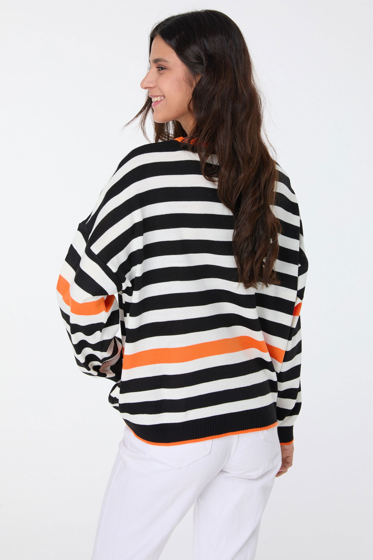 23560-ORANJ Triko Kazak - 6