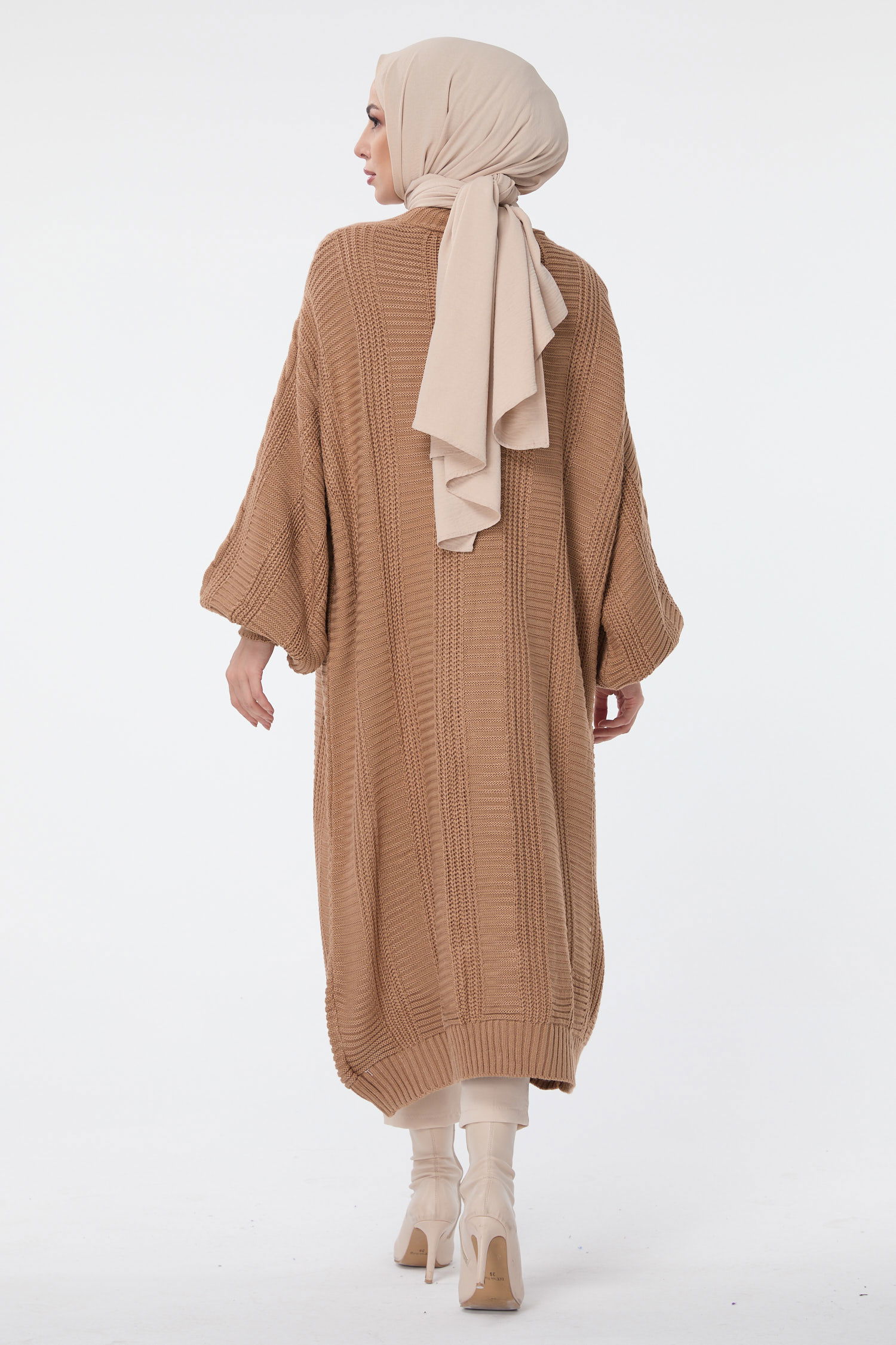 23593-TABA Triko Hırka - 5