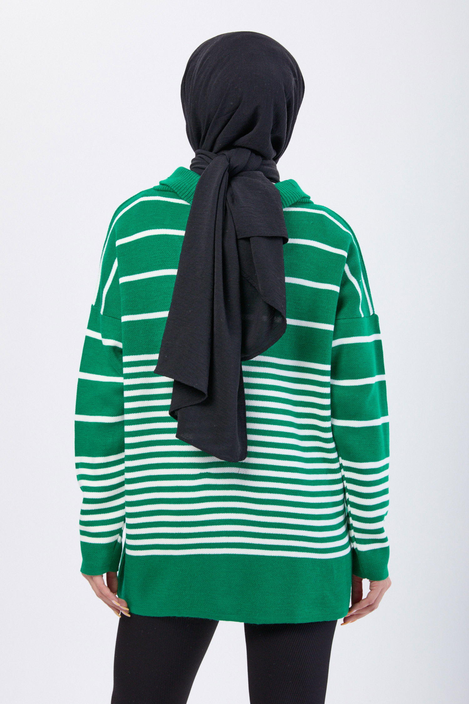 Triko Kazak Yesil - 23632 - 7