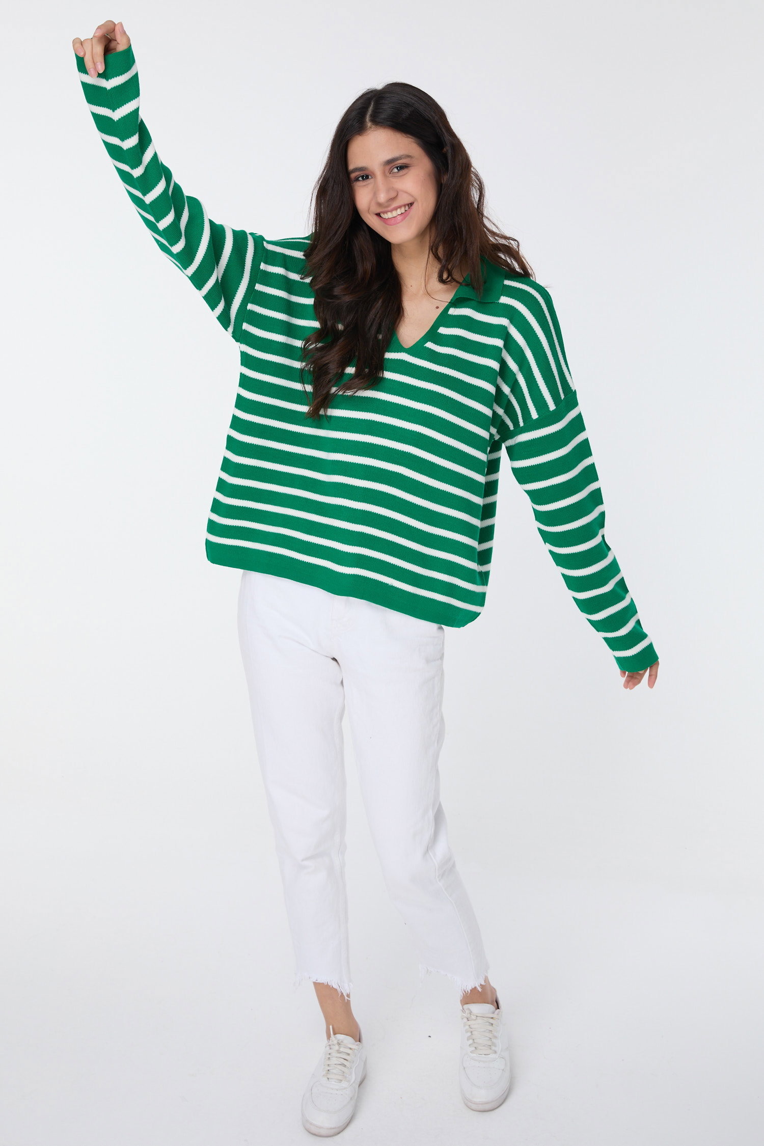 Triko Kazak Yesil - 23634 - 1