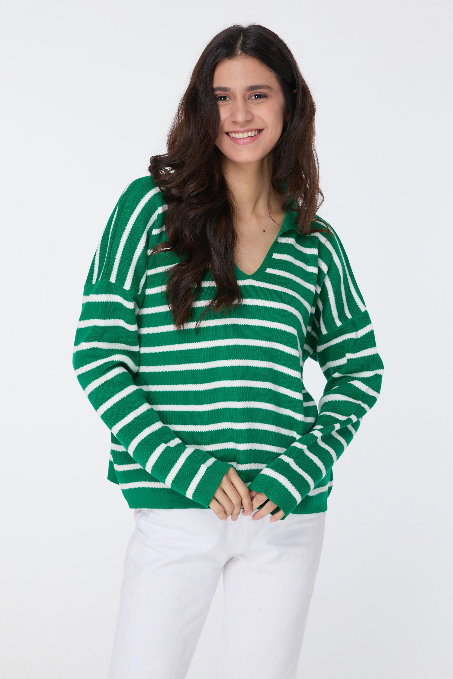 Triko Kazak Yesil - 23634 - 2