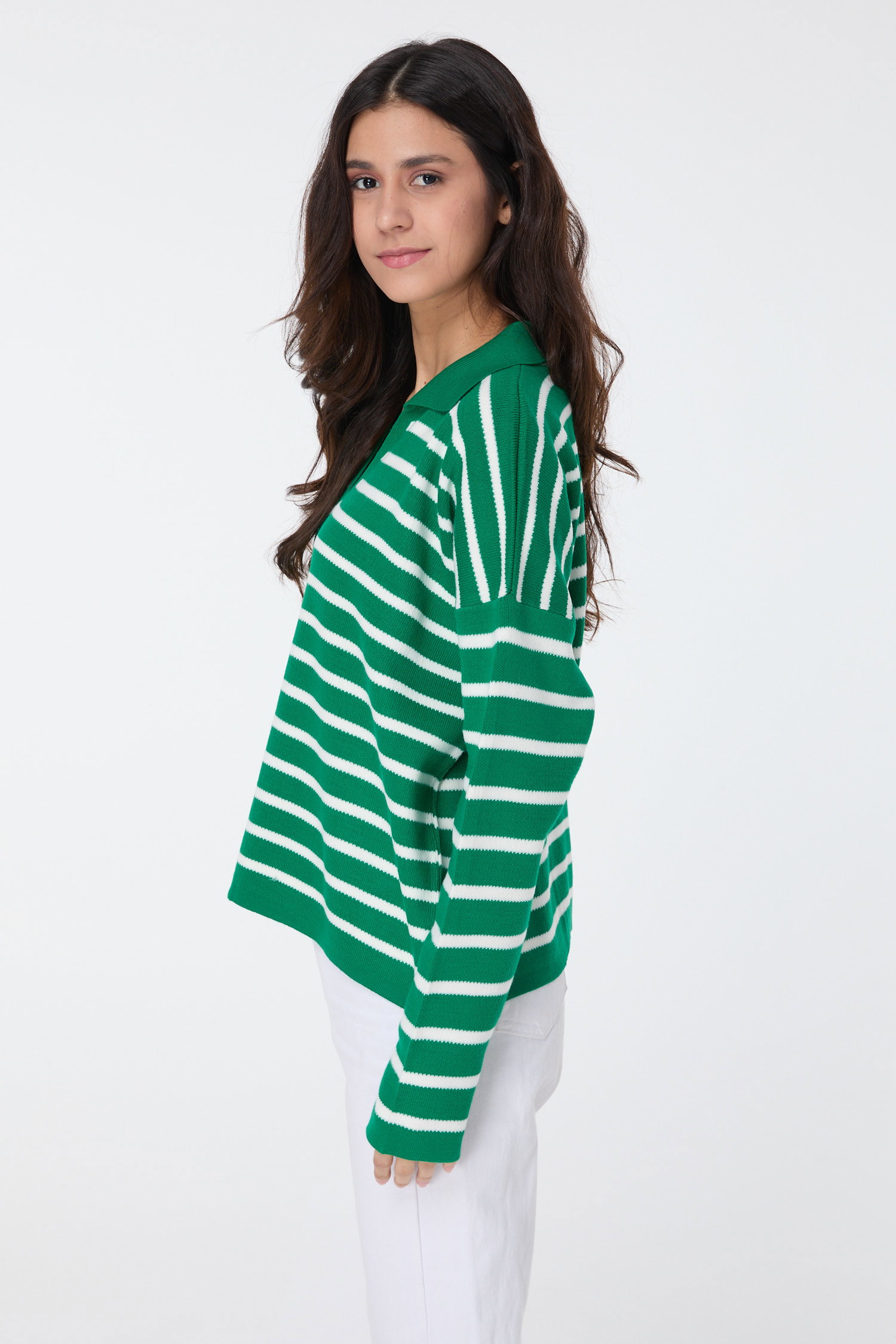 Triko Kazak Yesil - 23634 - 3