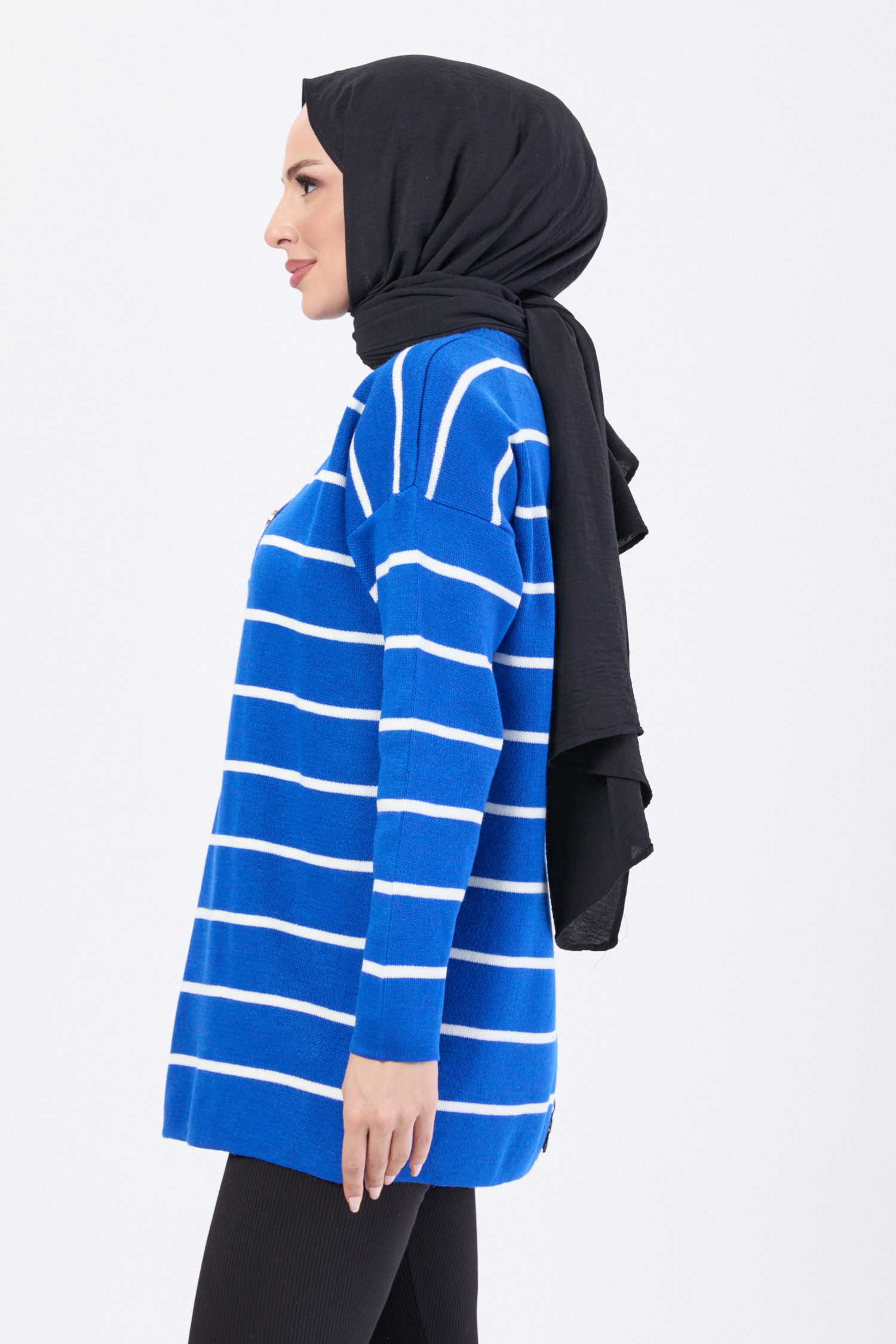 Triko Kazak Saks - 23637 - 3