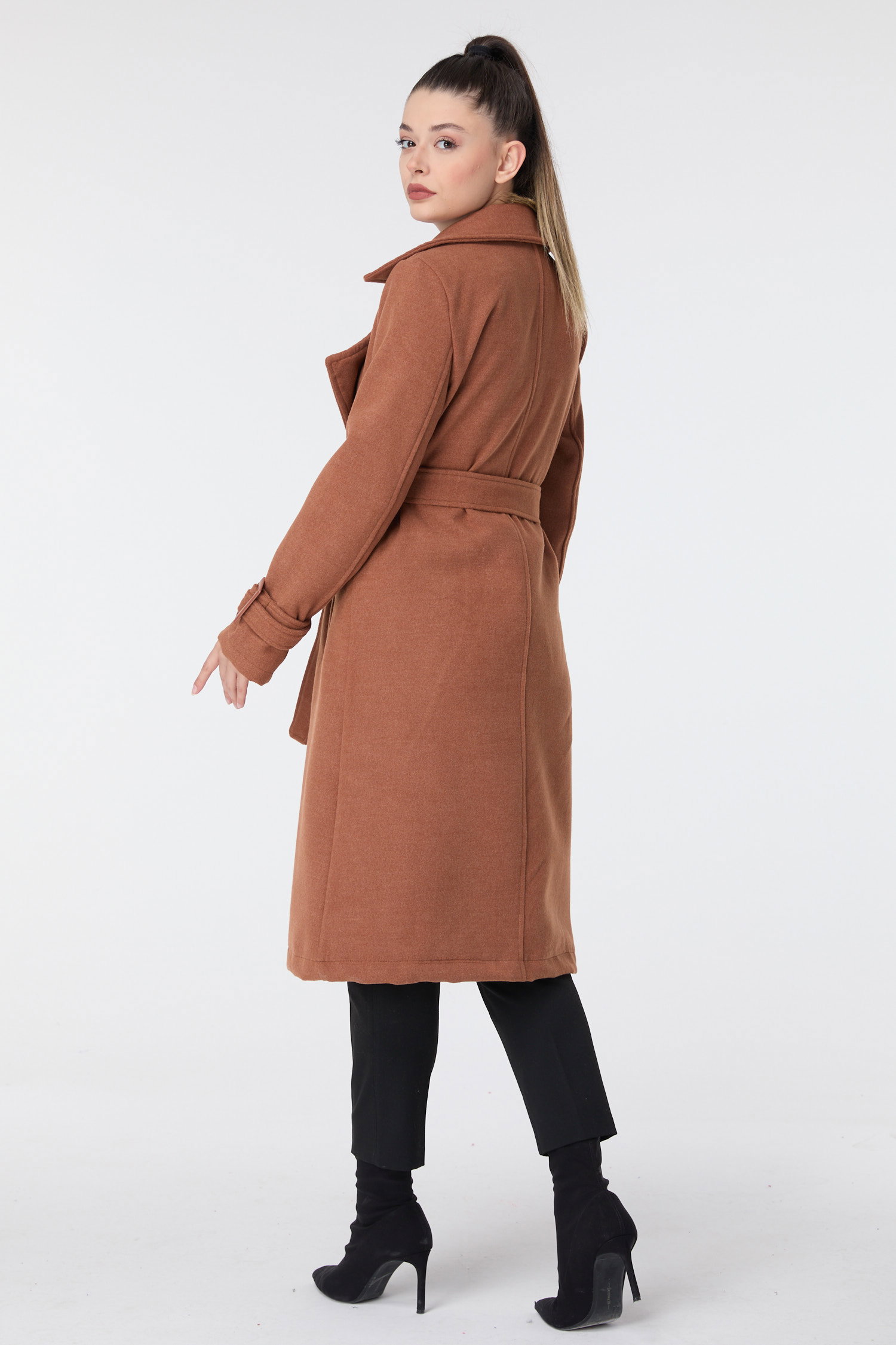 23641-TABA Kaşe Kaban - 6