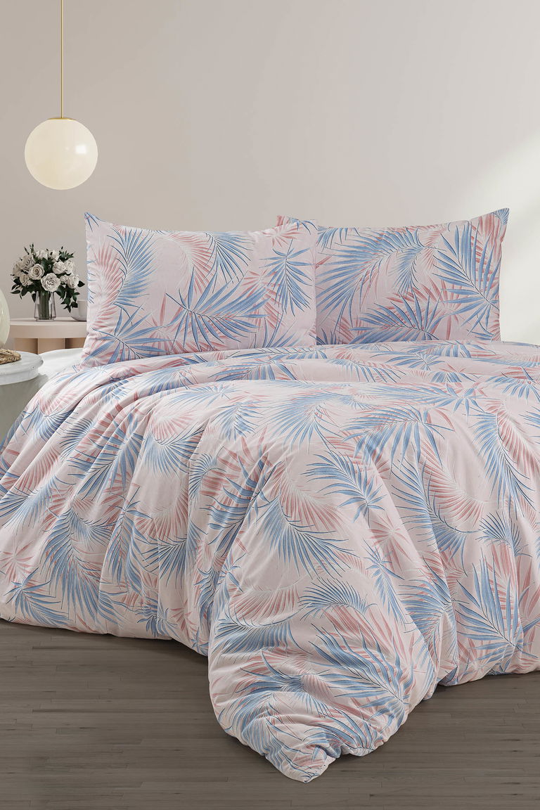 Pembe Tek Kişilik Nevresim Seti - 23727 - TOFİSA