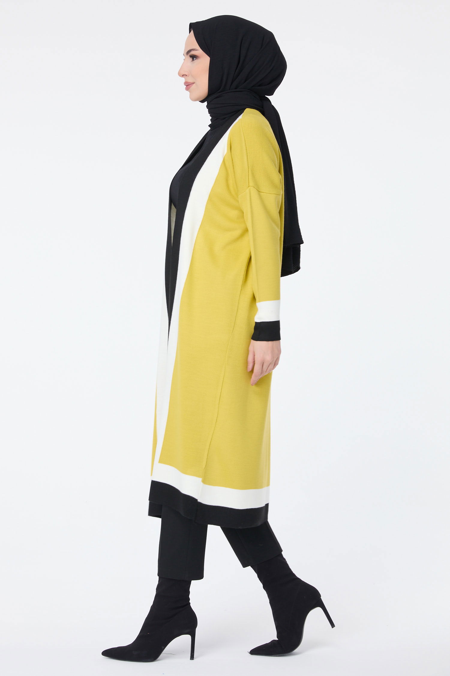 Triko Hırka Fistik Yesili - 23734 - 3