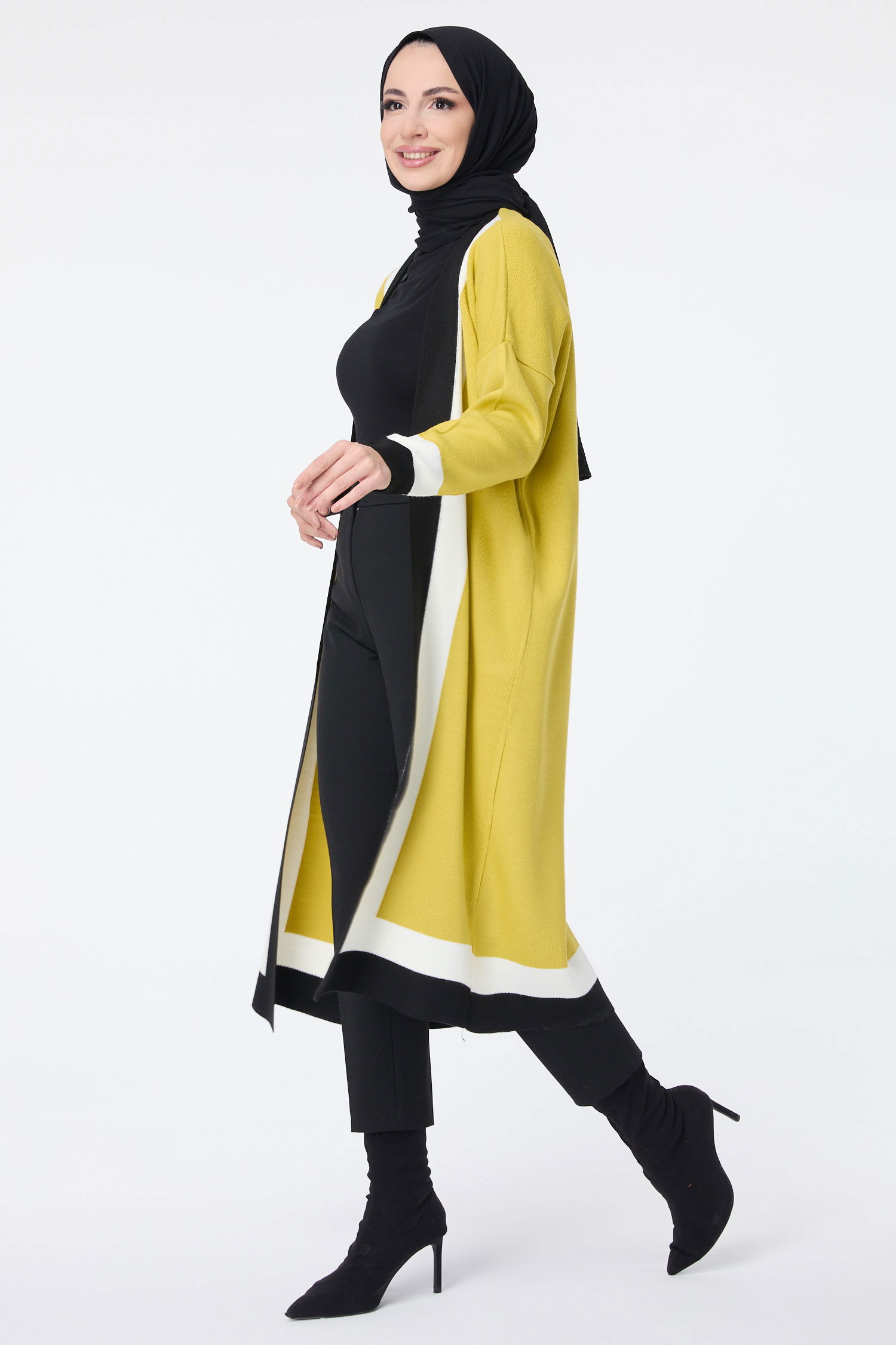 Triko Hırka Fistik Yesili - 23734 - 4