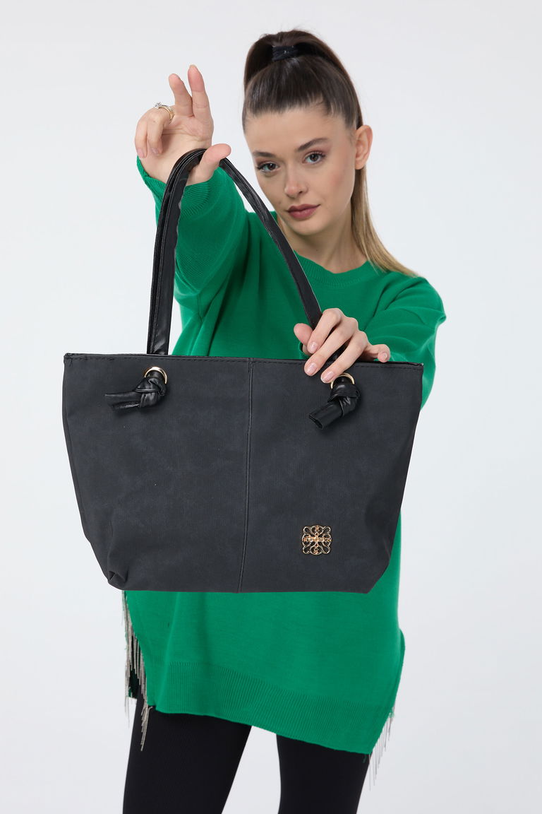 Kadın Siyah Çanta - 23746 - TOFİSA