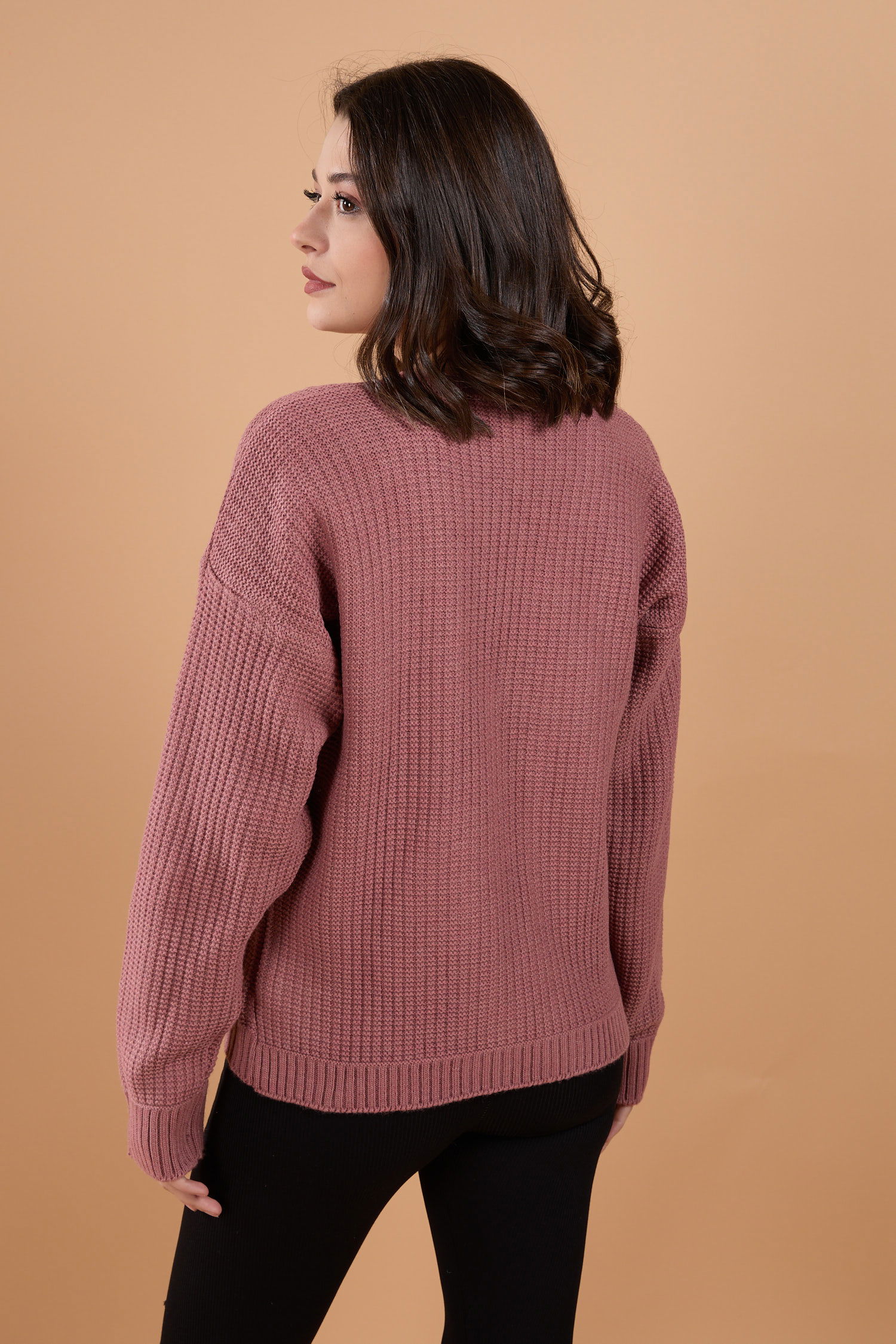 23768-GUL Triko Hırka - 5