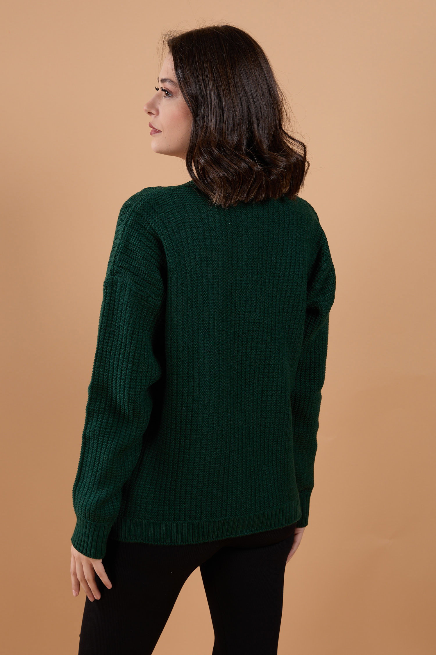 Triko Hırka Zumrut - 23768 - 4